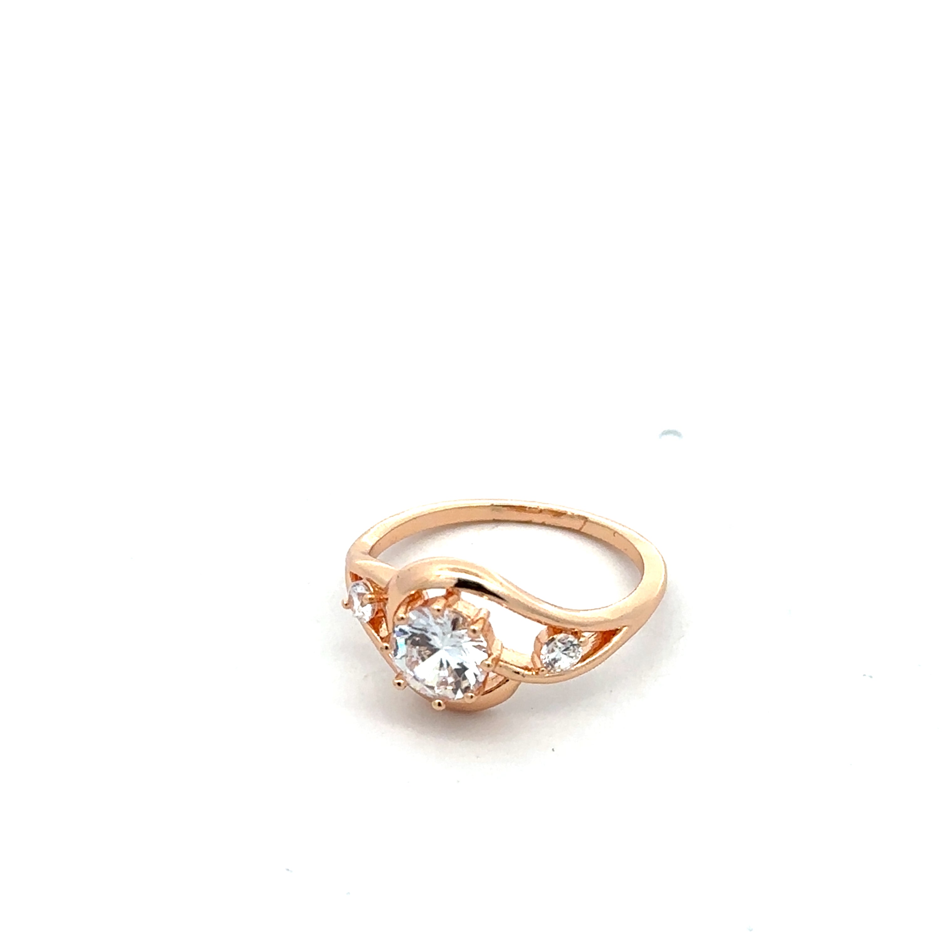 Inel Lux Charm, placat cu aur 18 k