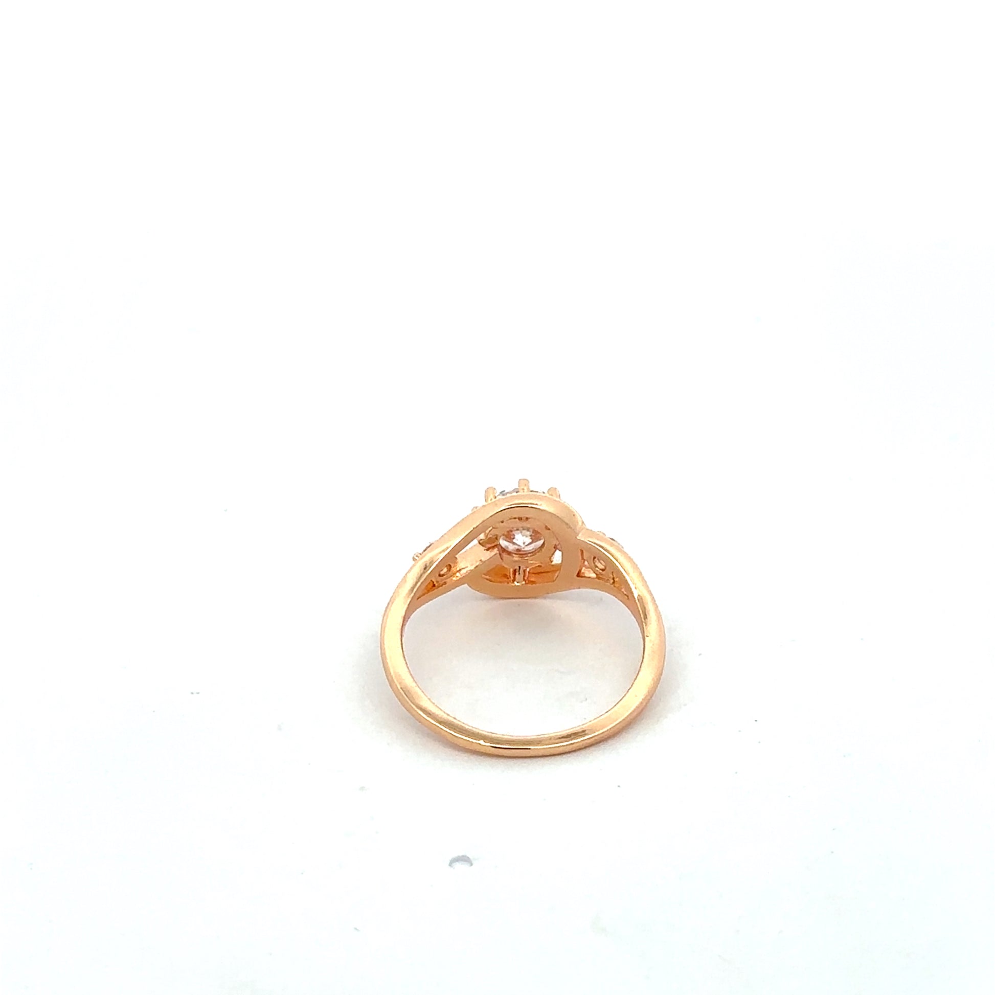 Inel Lux Charm, placat cu aur 18 k
