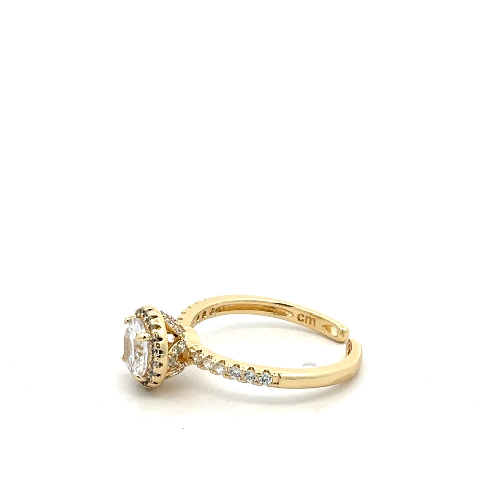 Inel Velvet Gold, placat cu aur 18 k