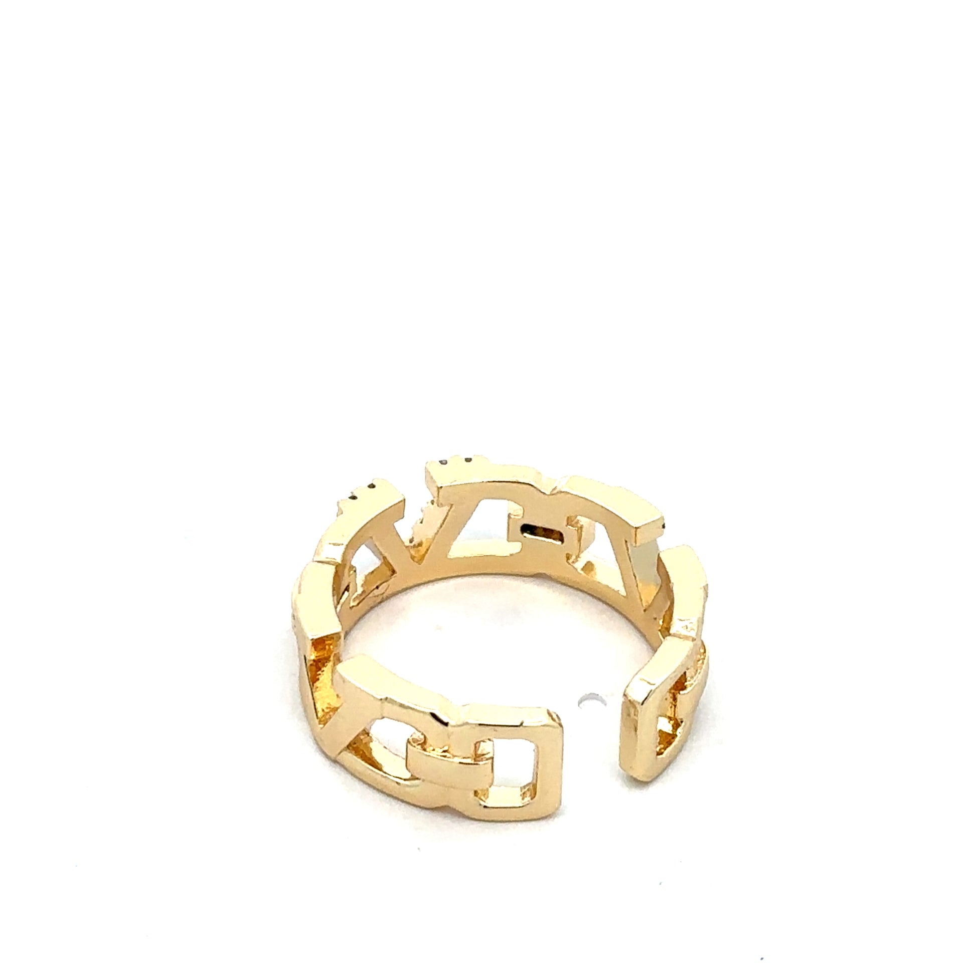 Inel Divine Glow, placat cu aur 18 k