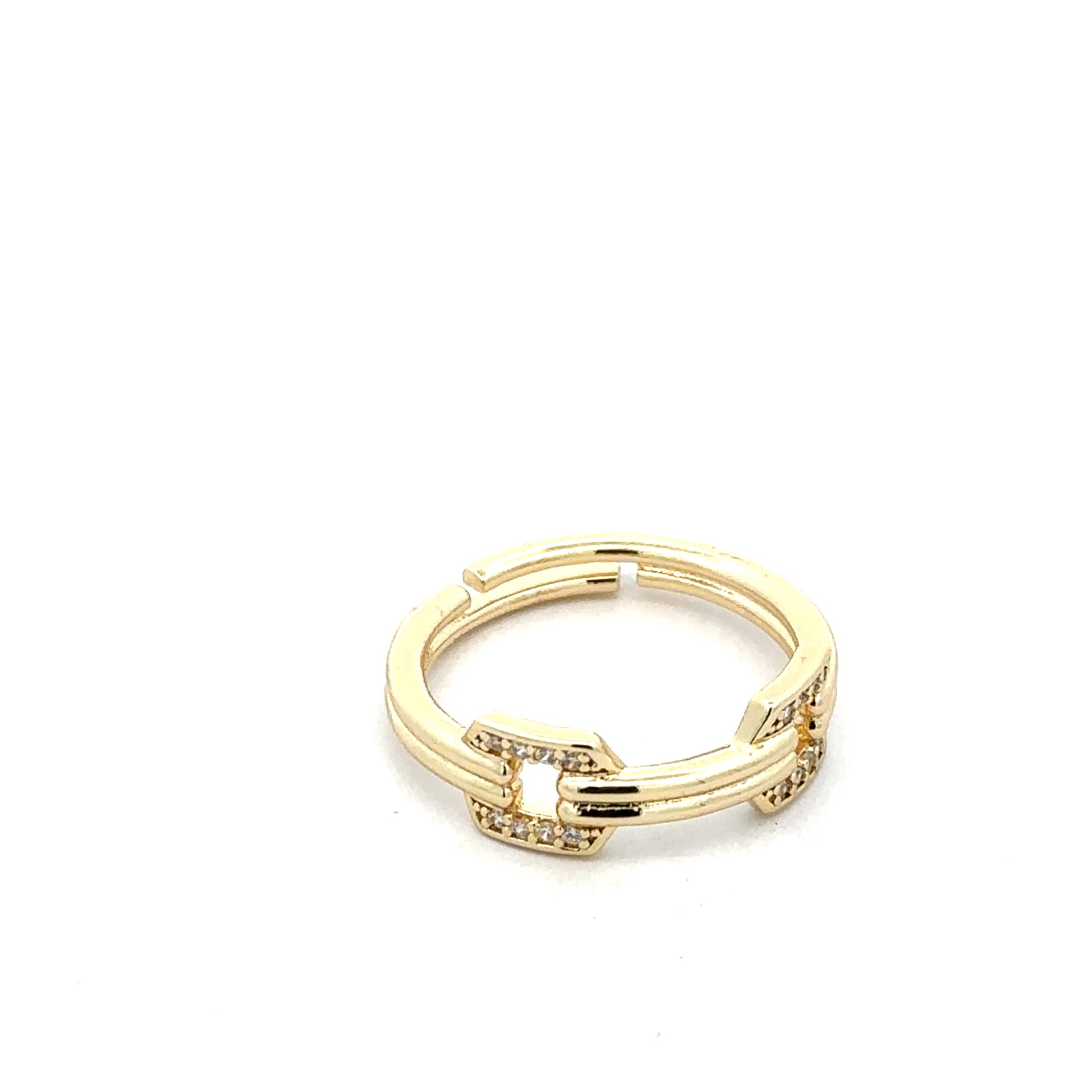 Inel Whisper, placat cu aur 18 k