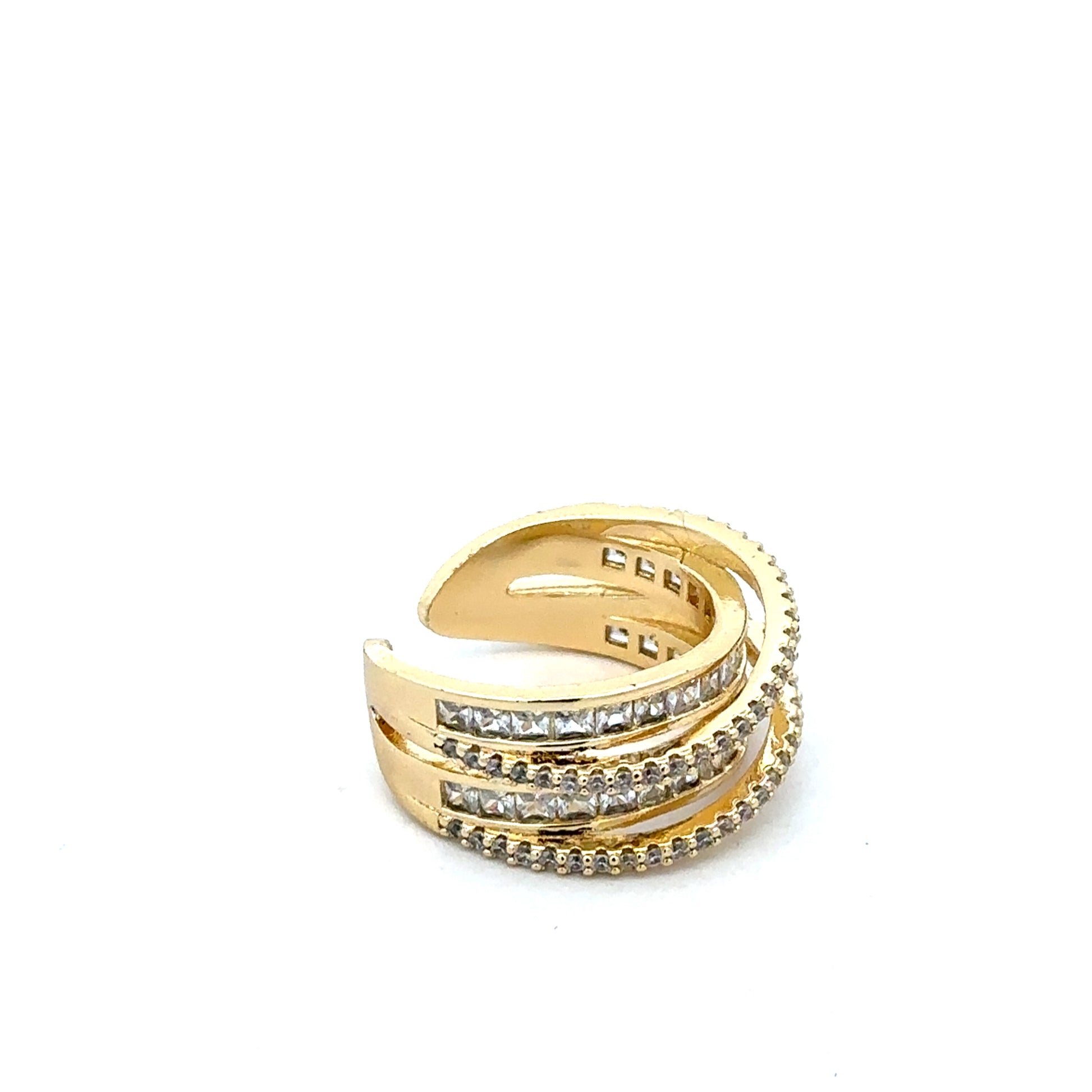 Inel Radiant, placat cu aur 18 k