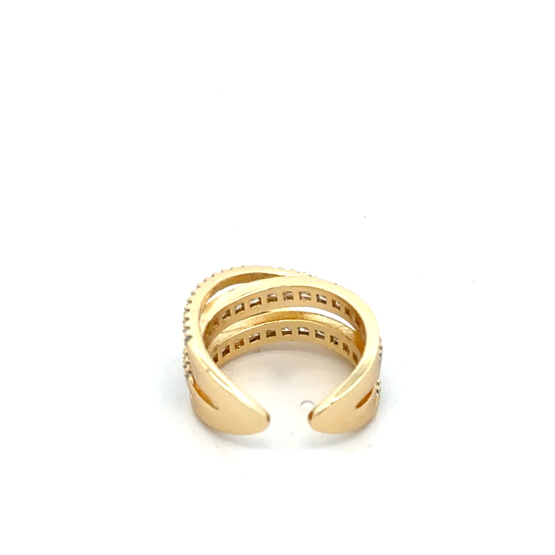 Inel Radiant, placat cu aur 18 k