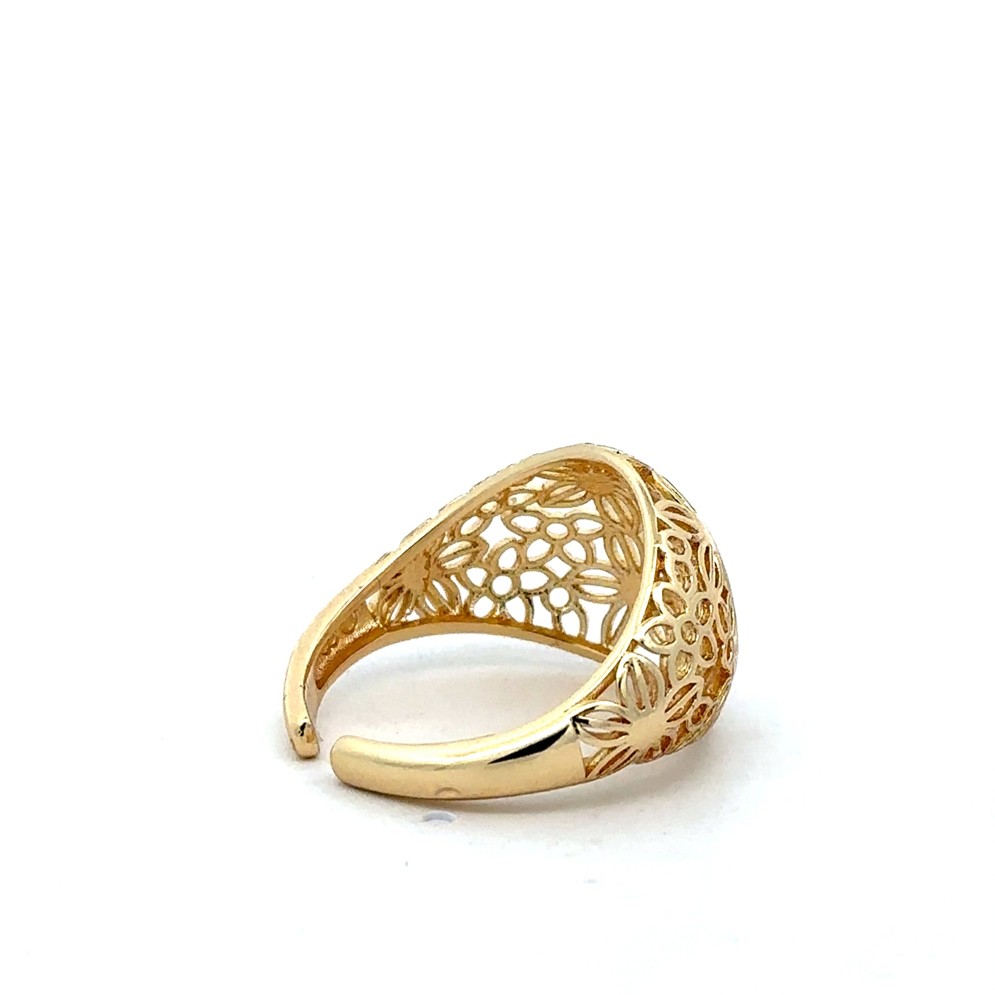 Inel Infinity, placat cu aur 18 k
