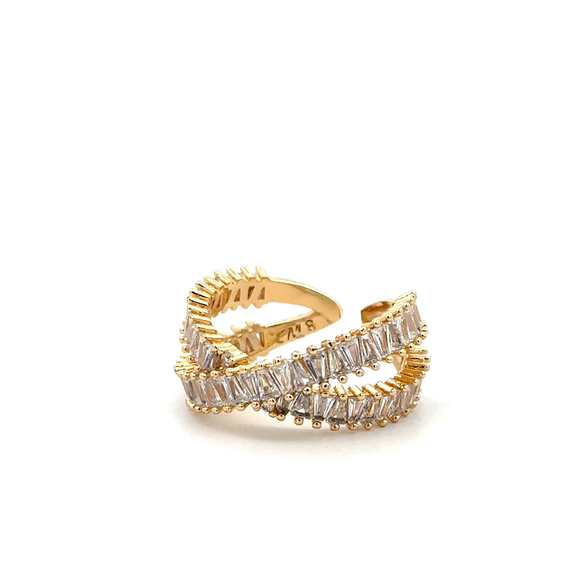Inel Timeless, placat cu aur 18 k