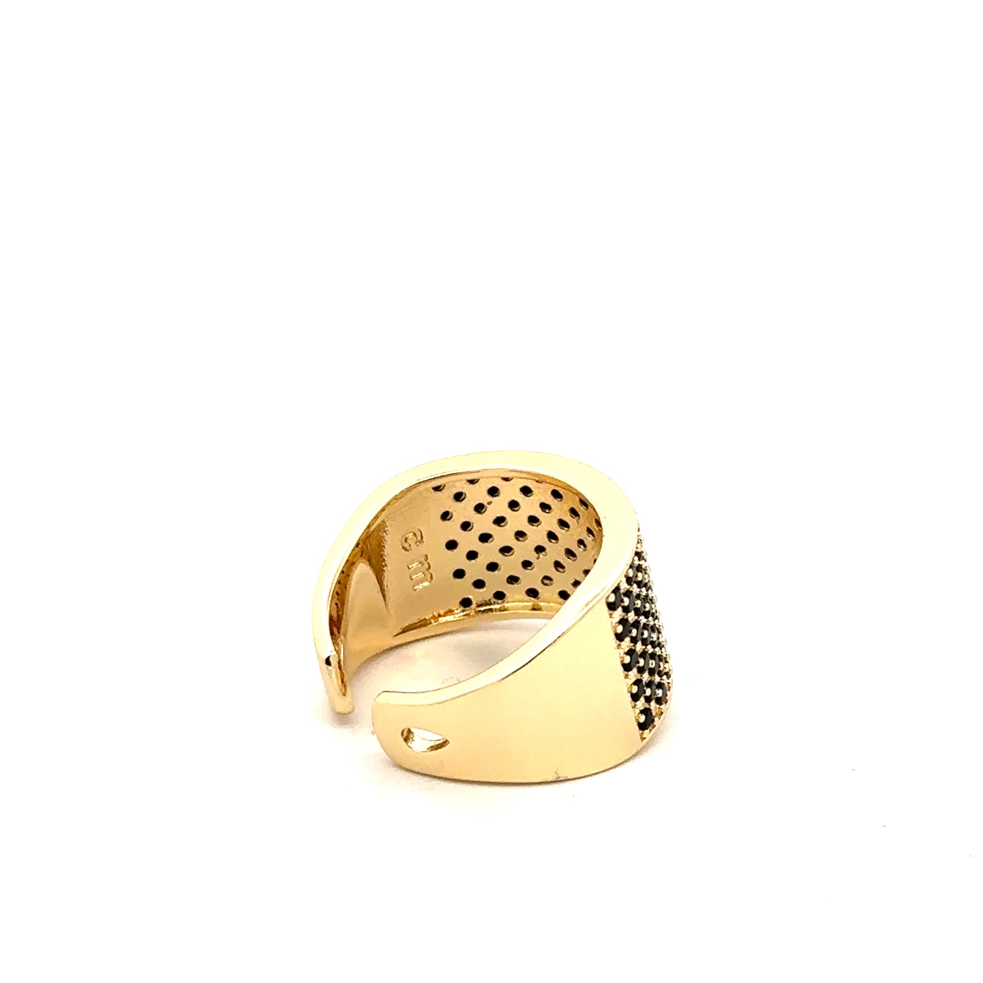Inel Golden Spark, placat cu aur 18 k