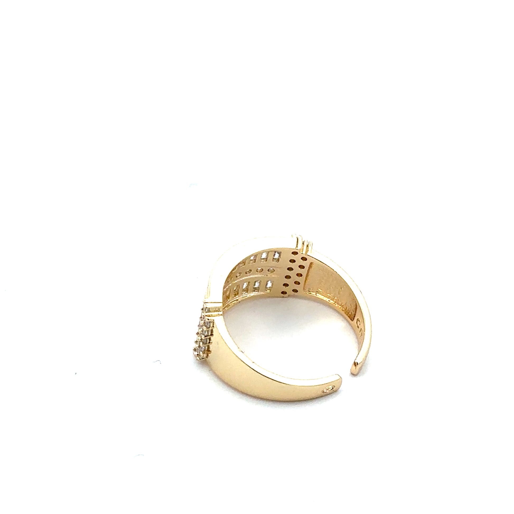 Inel Fantasy, placat cu aur 18 k