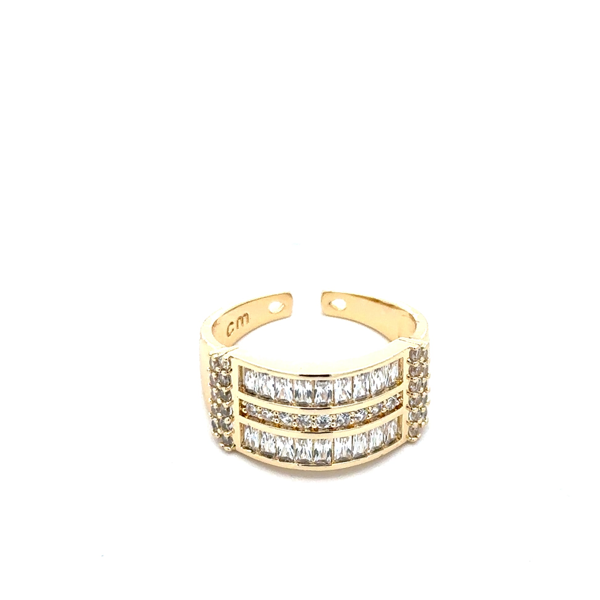 Inel Fantasy, placat cu aur 18 k