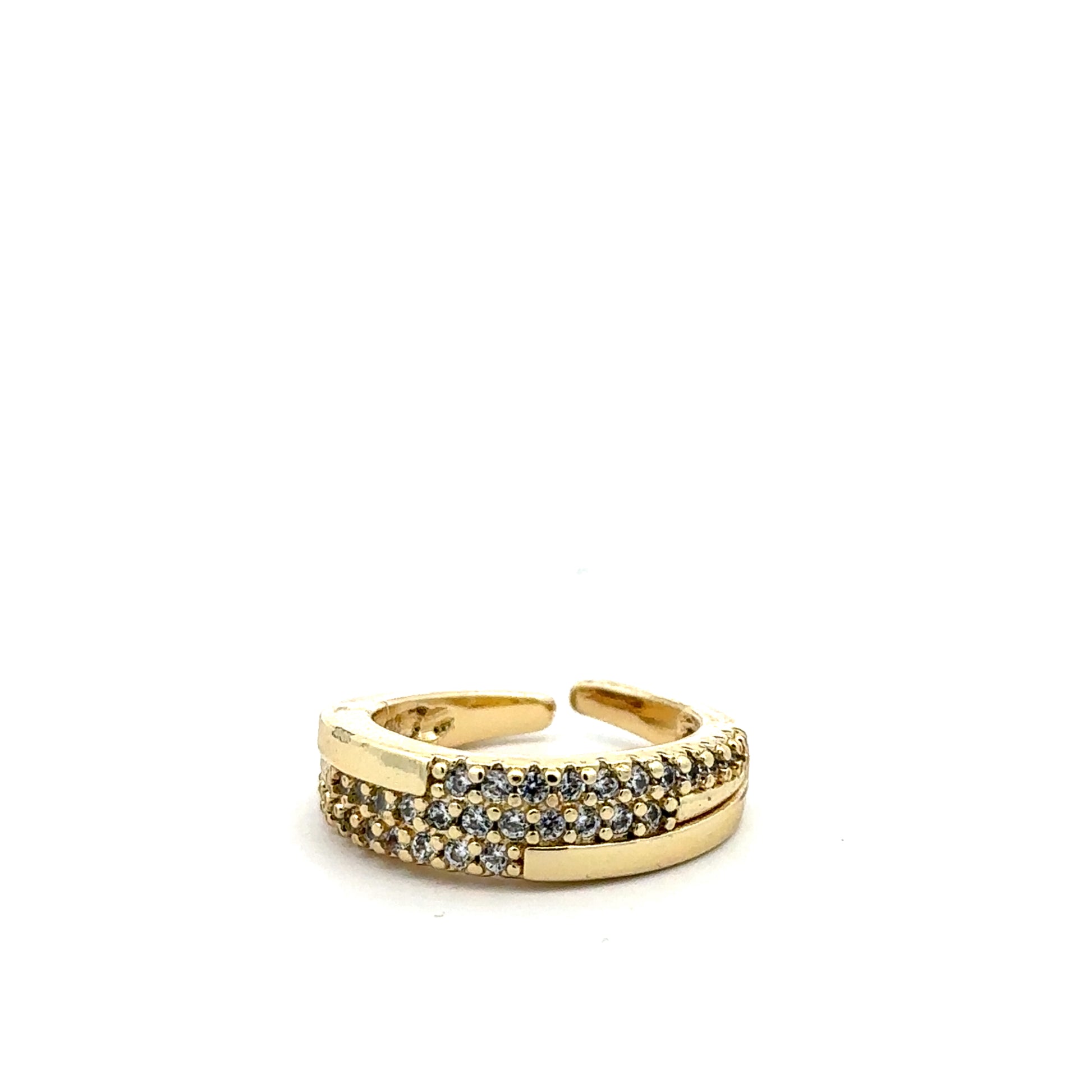 Inel Harmony, placat cu aur 18 k
