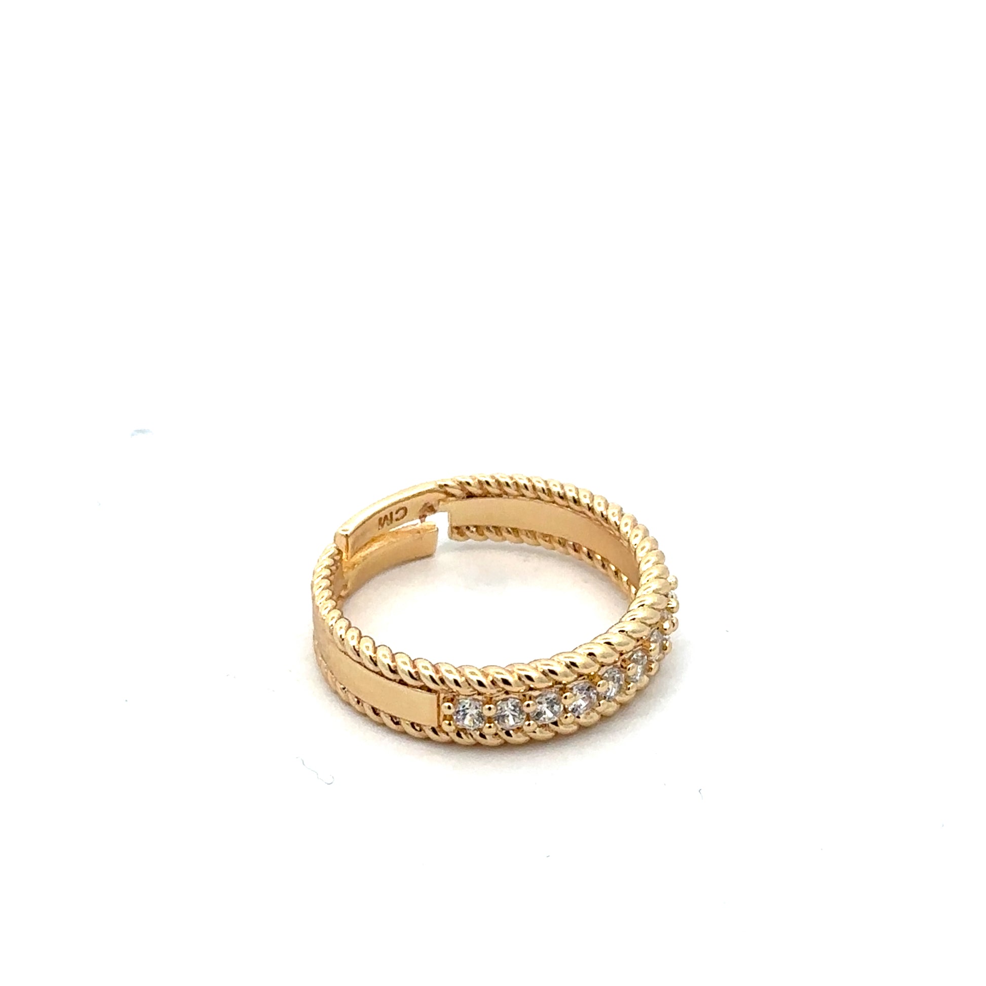 Inel Precious, placat cu aur 18 k