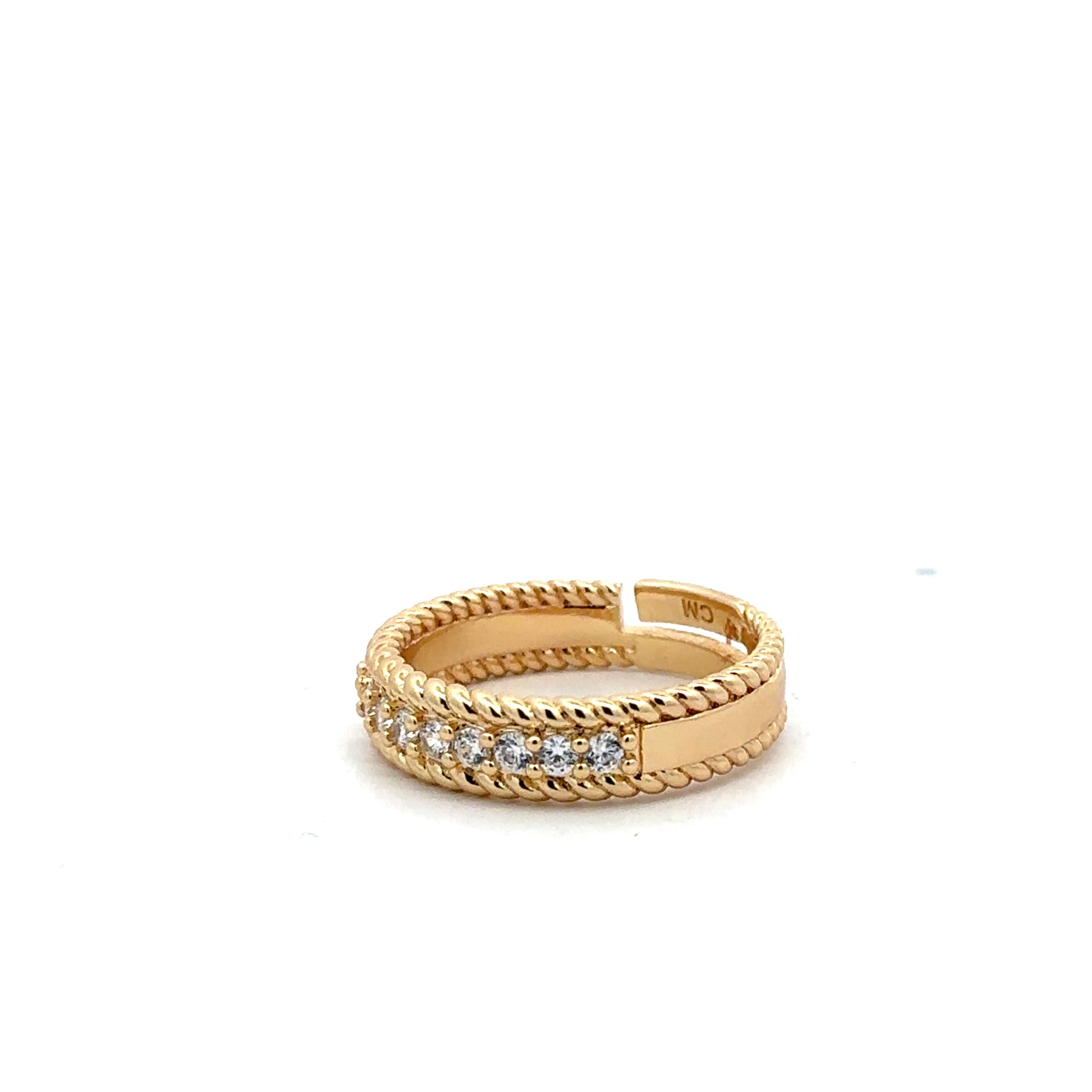 Inel Precious, placat cu aur 18 k