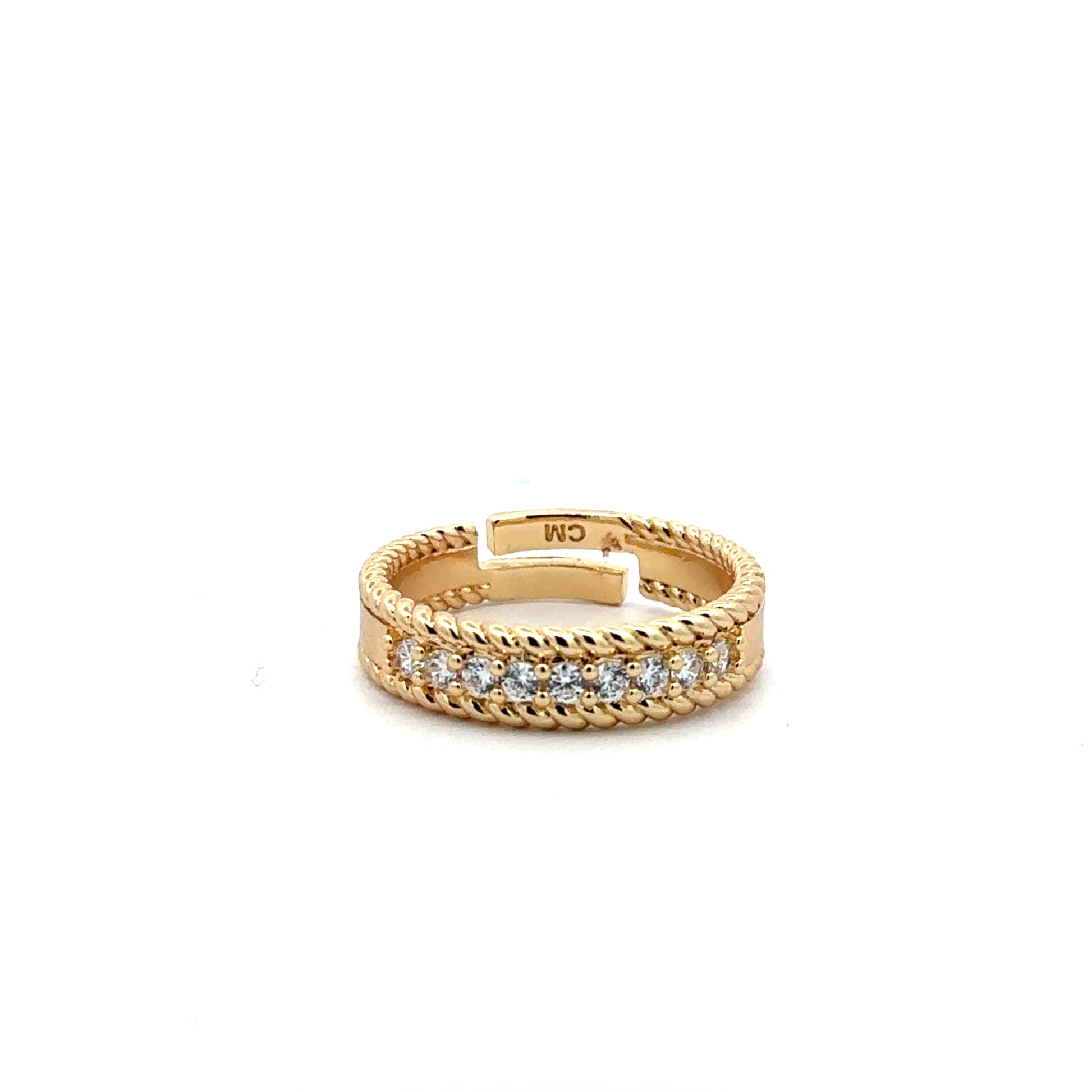 Inel Precious, placat cu aur 18 k