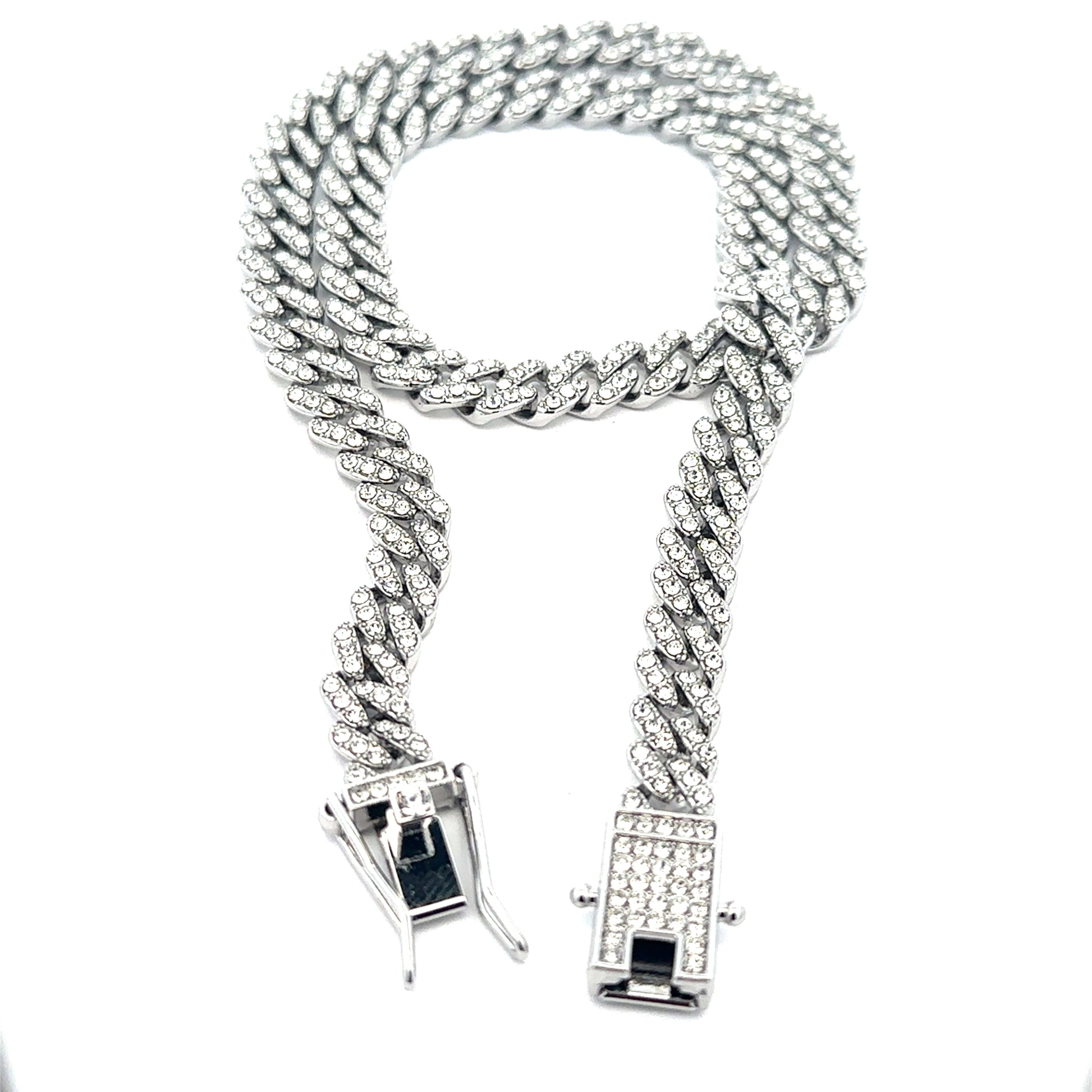 Lant Cuban, placat cu aur + zirconia