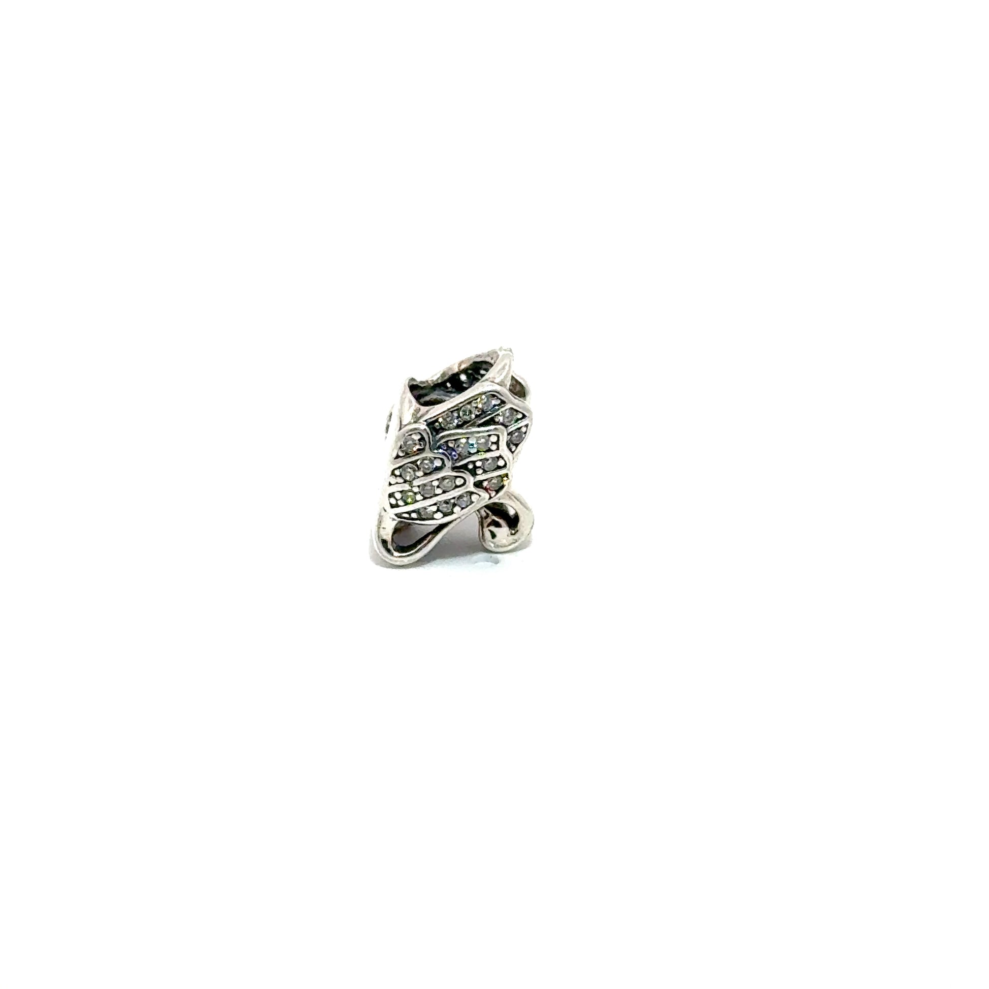 Charm in forma de lalea cu pietre