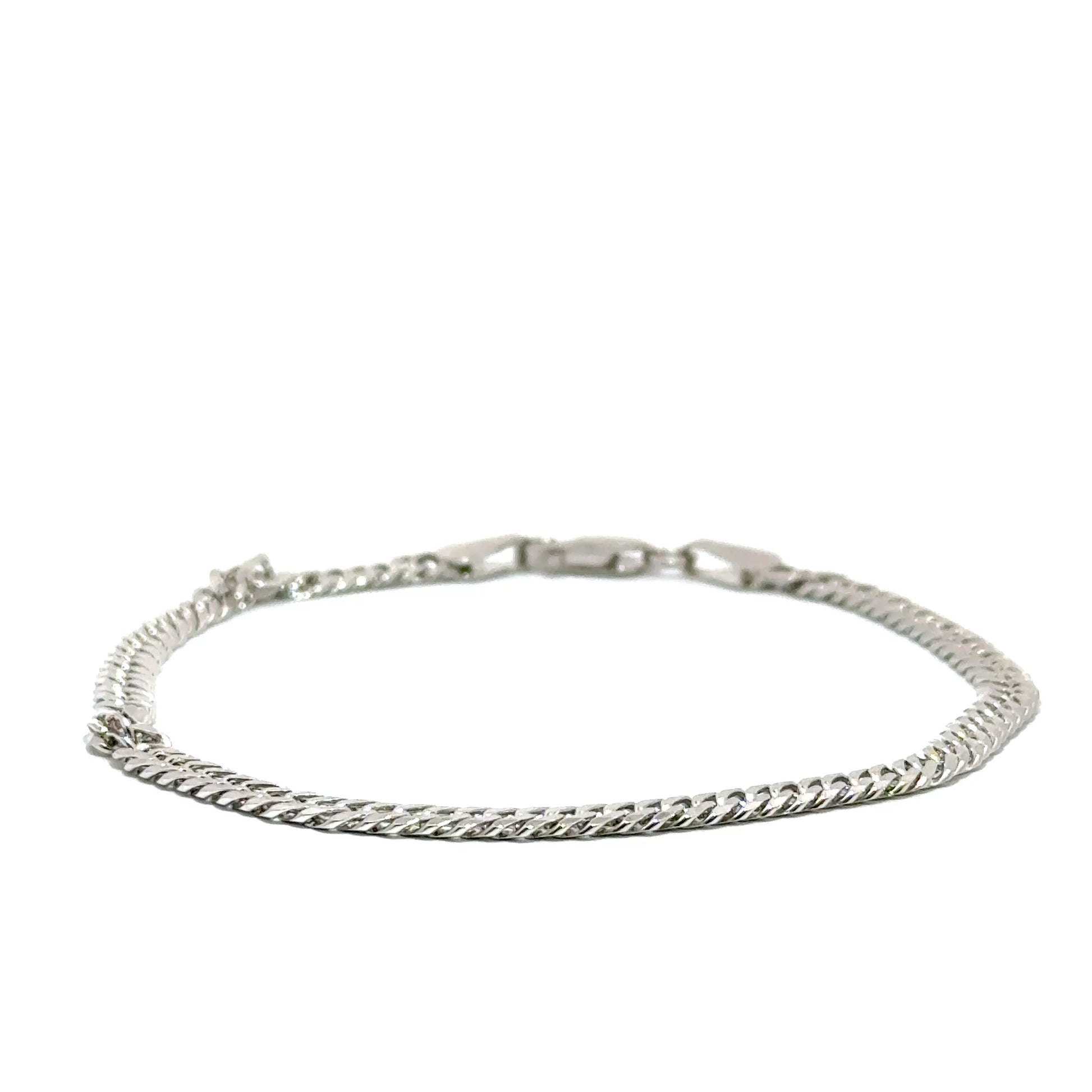 Bratara barbati din argint rodiat BBAG-06