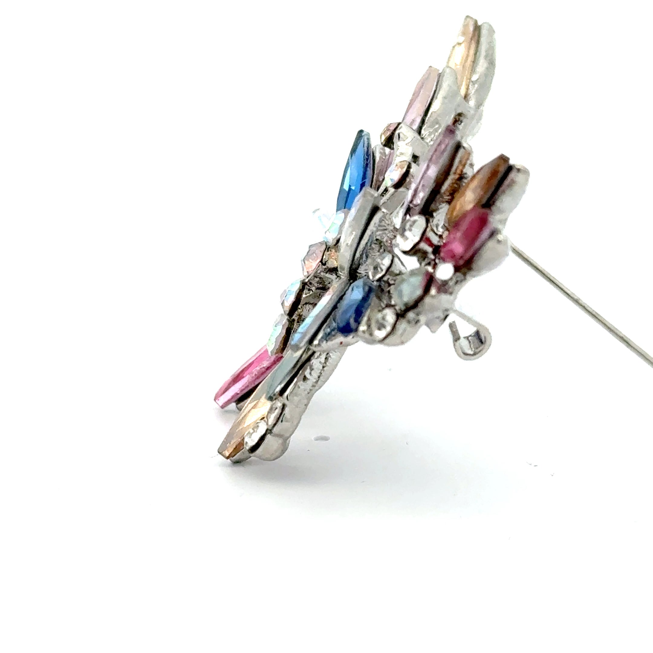 Broșă Swarovski în formă de fluture