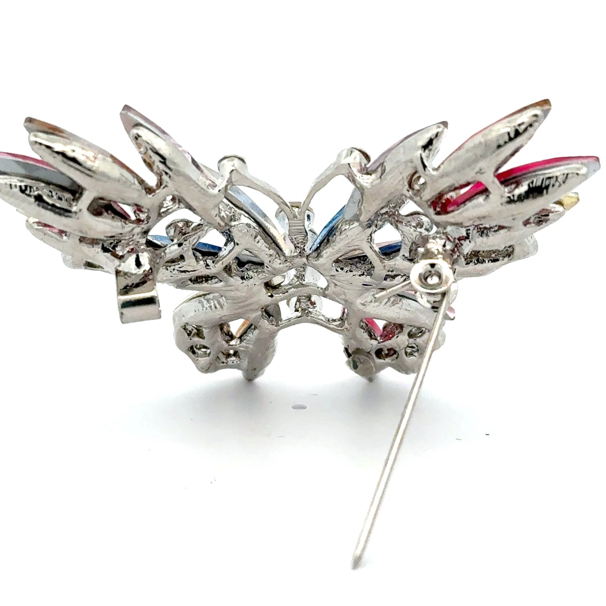 Broșă Swarovski în formă de fluture