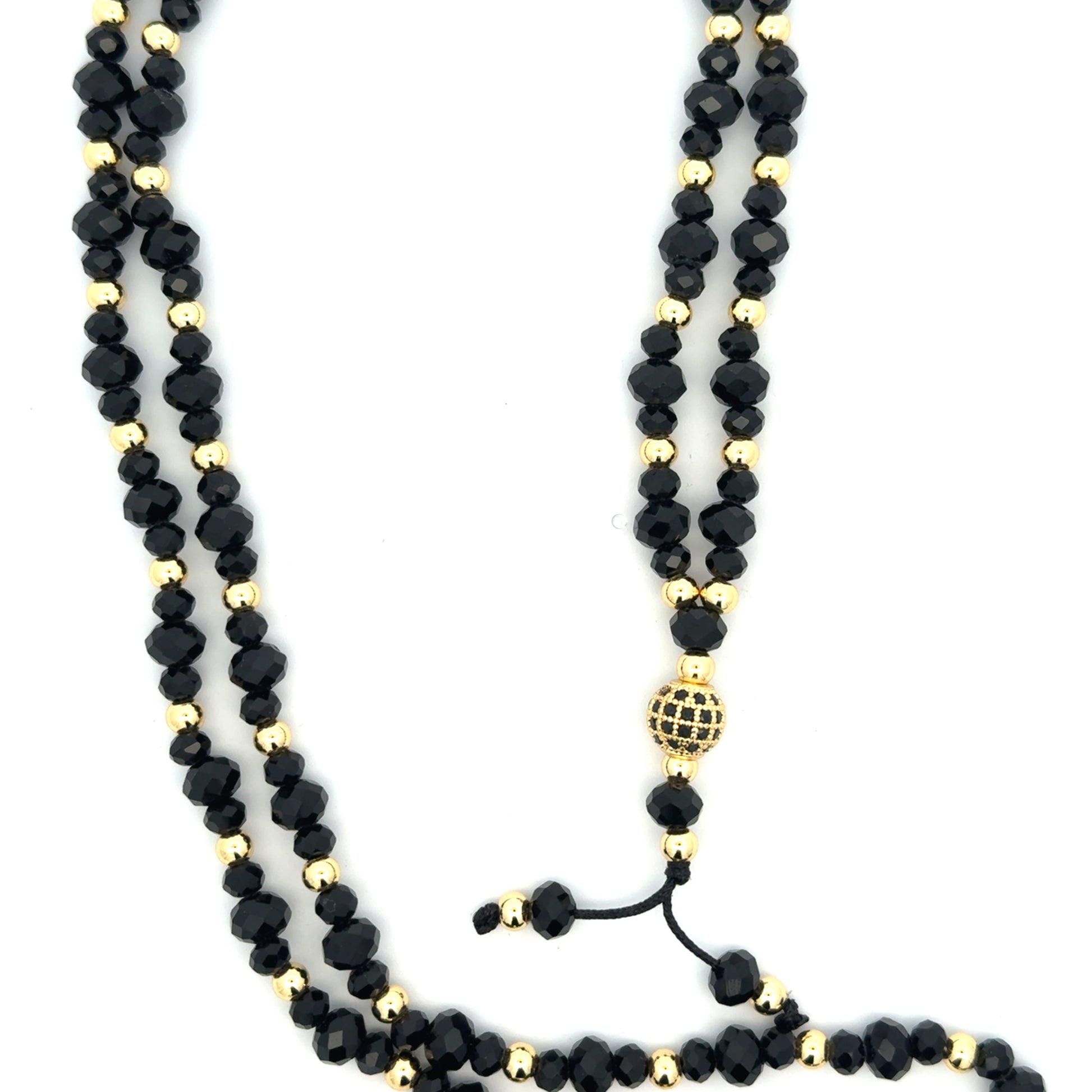 Lant barbati Terra  , placat cu aur 18 k + cristal sintetic