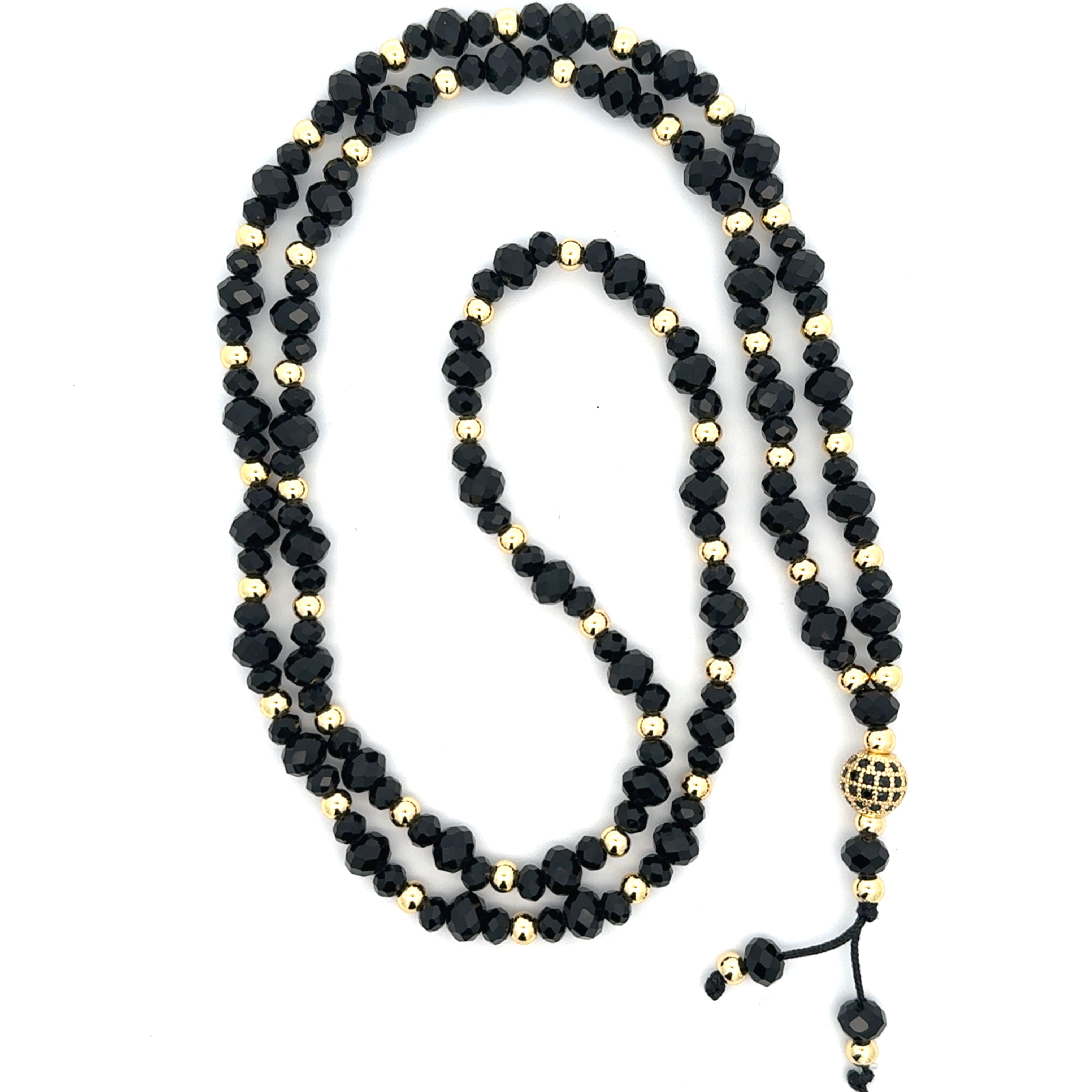 Lant barbati Terra  , placat cu aur 18 k + cristal sintetic