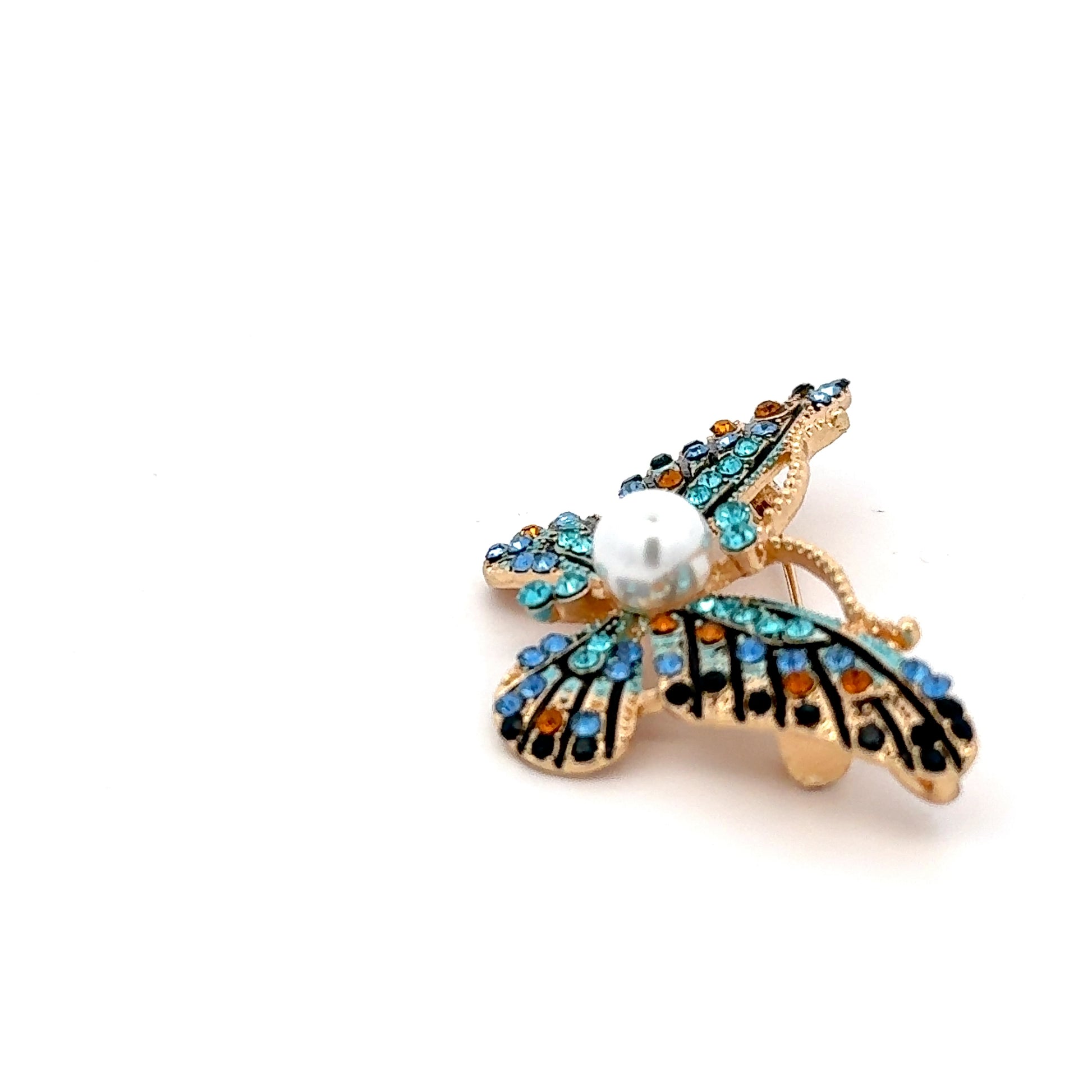 Broșă Swarovski în formă de fluture