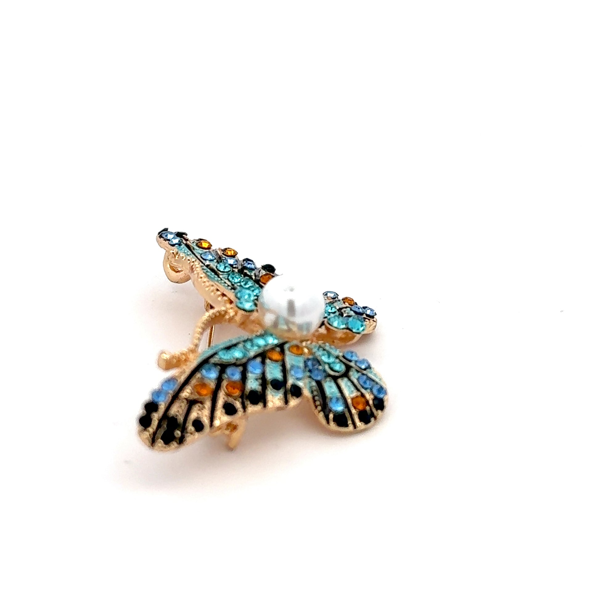 Broșă Swarovski în formă de fluture