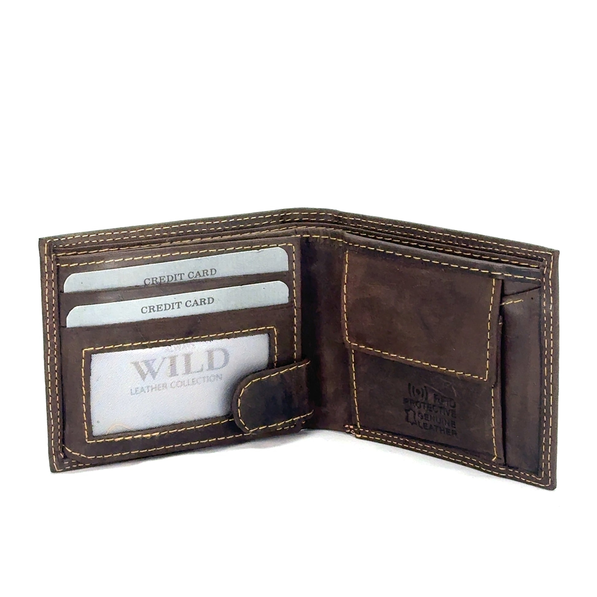 Portofel barbati Stonehart , piele naturala , Maro