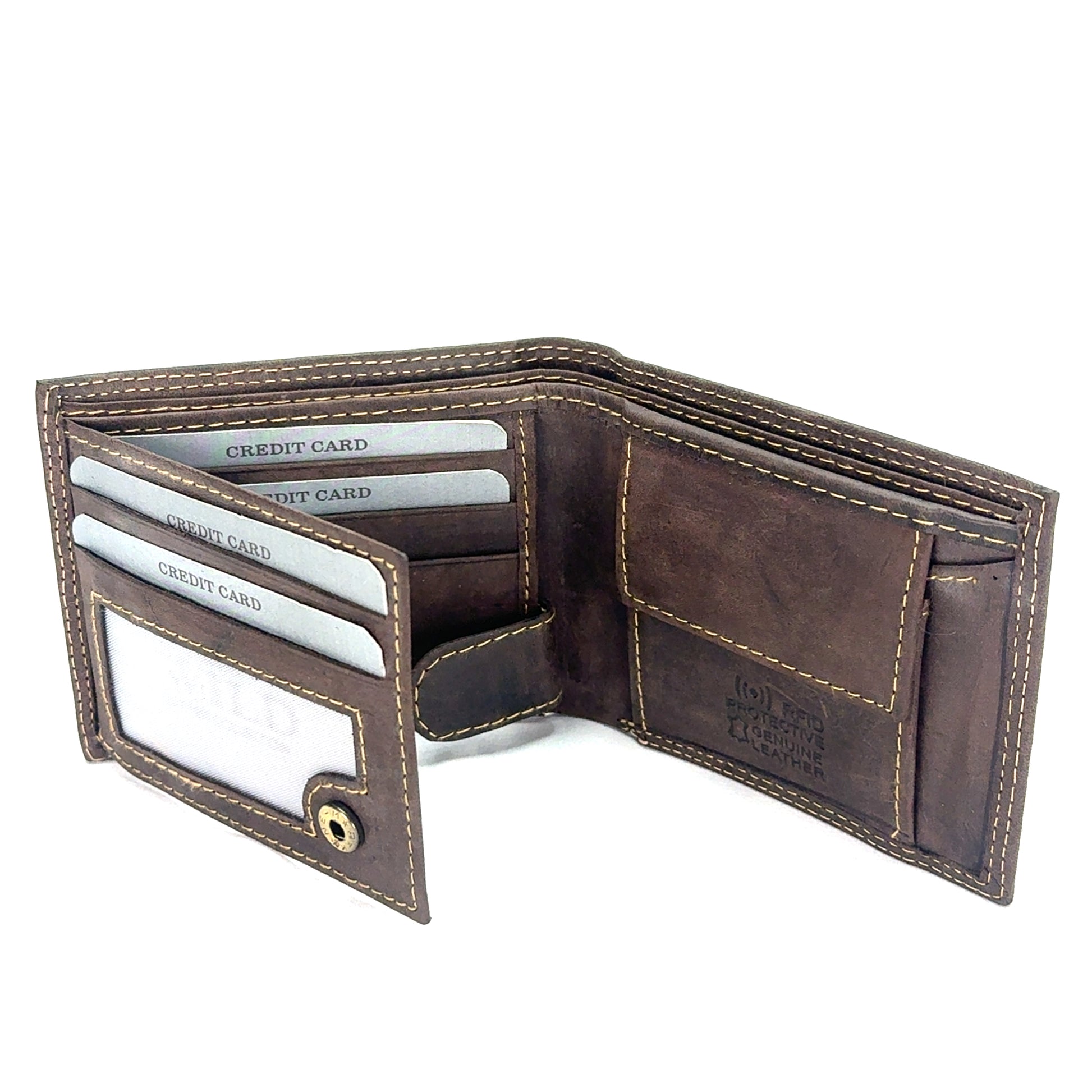 Portofel barbati Stonehart , piele naturala , Maro