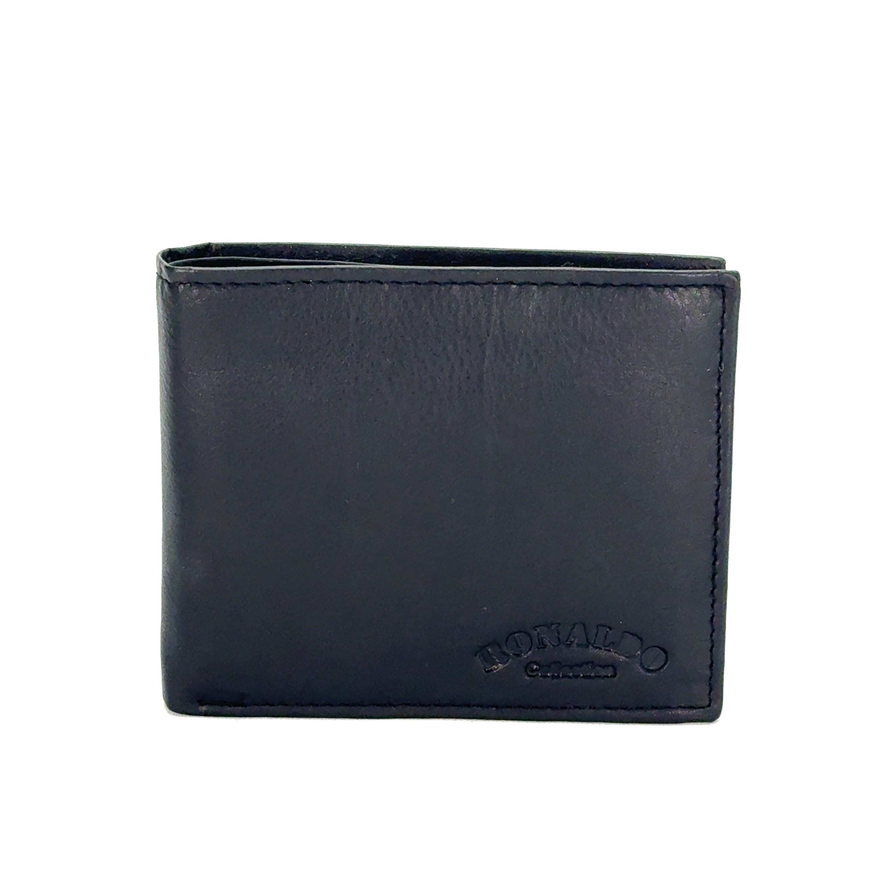 Portofel barbati Ronaldo Collection , piele naturala , Negru