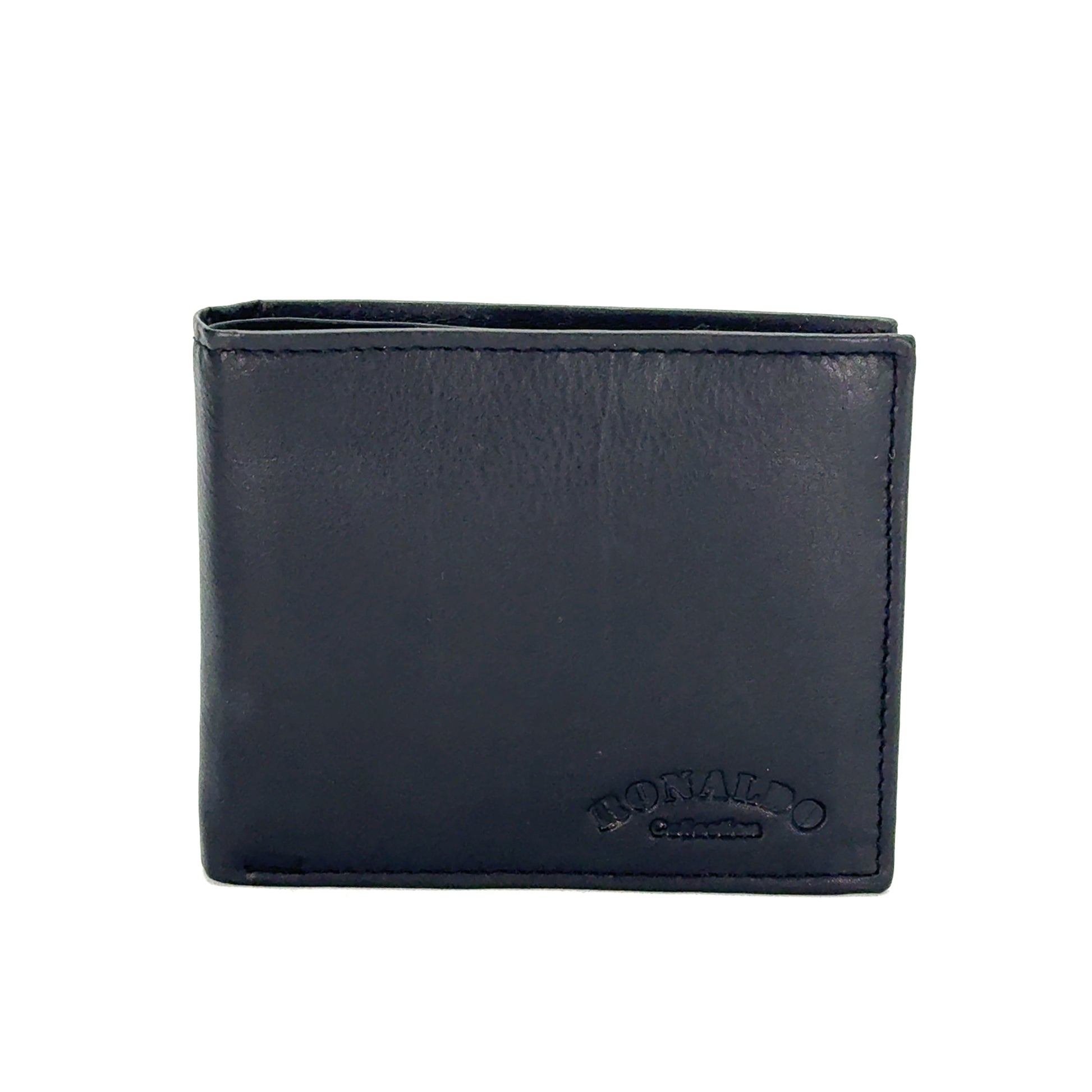 Portofel barbati Ronaldo Collection , piele naturala , Negru