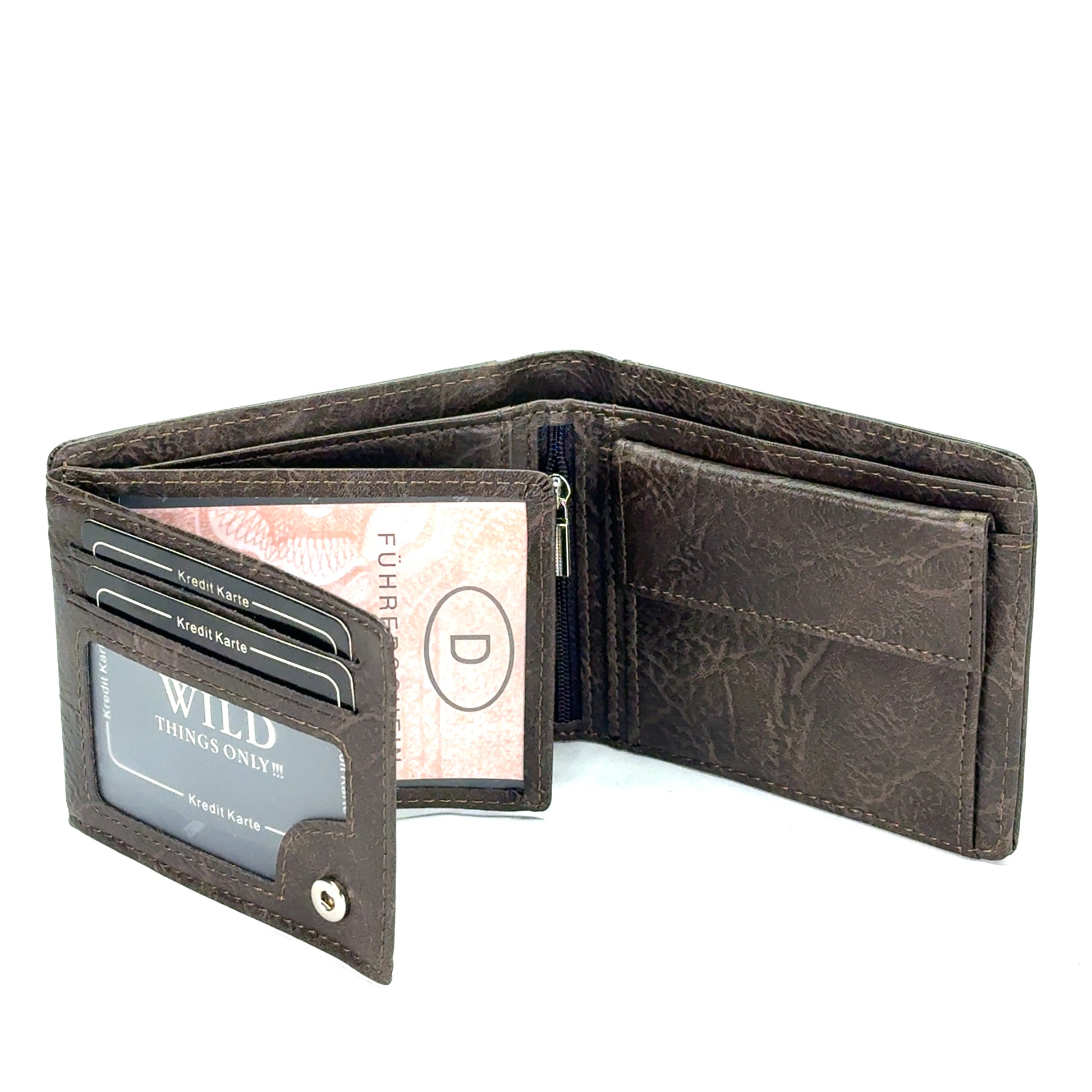 Portofel barbati Gravion , piele naturala , Maro