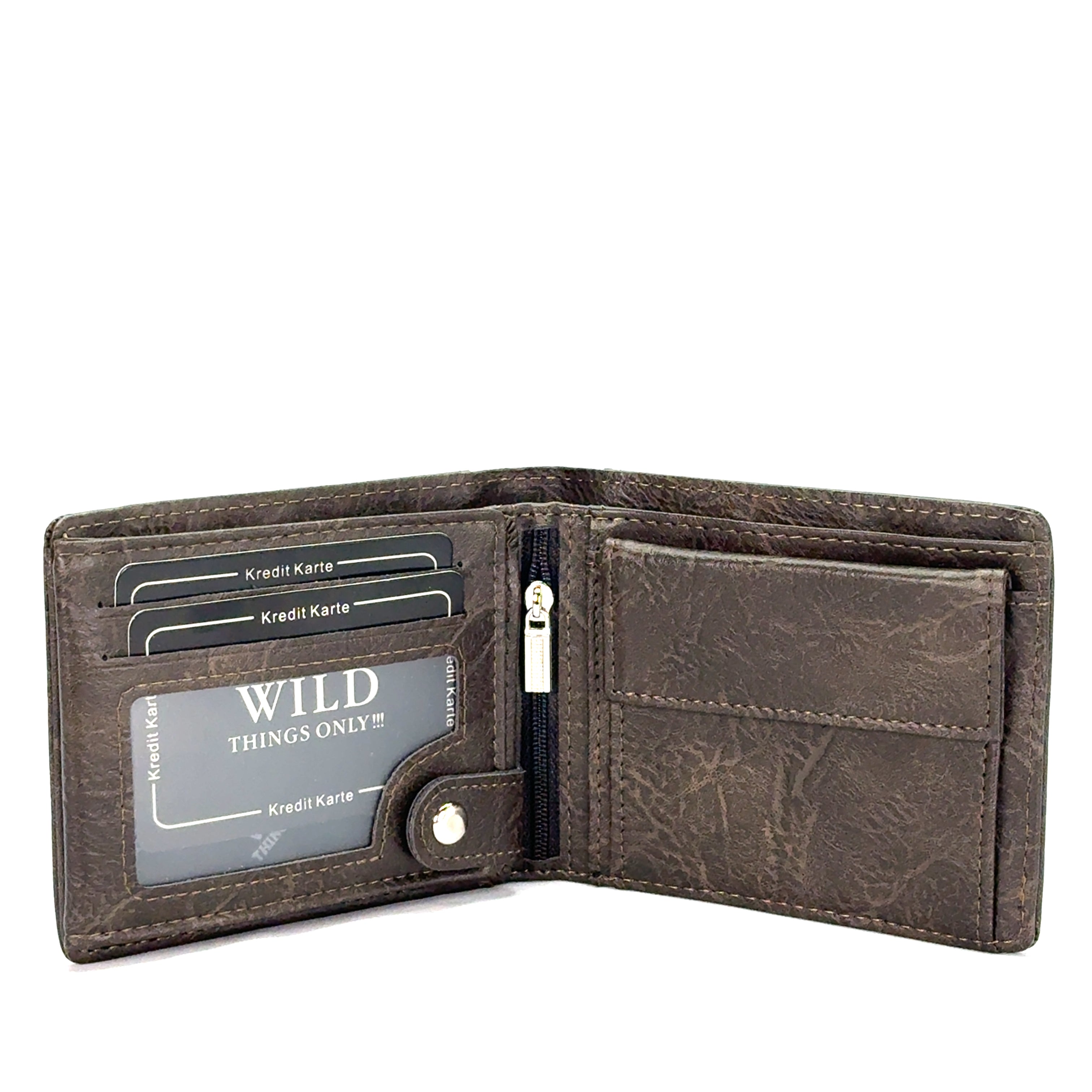 Portofel barbati Gravion , piele naturala , Maro