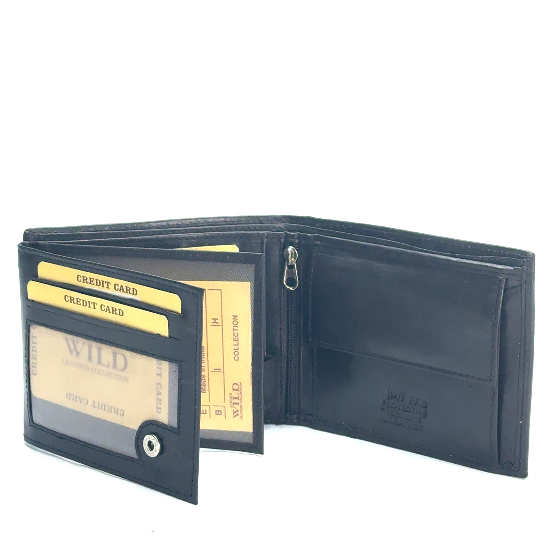 Portofel barbati Prime , piele naturala , Maro