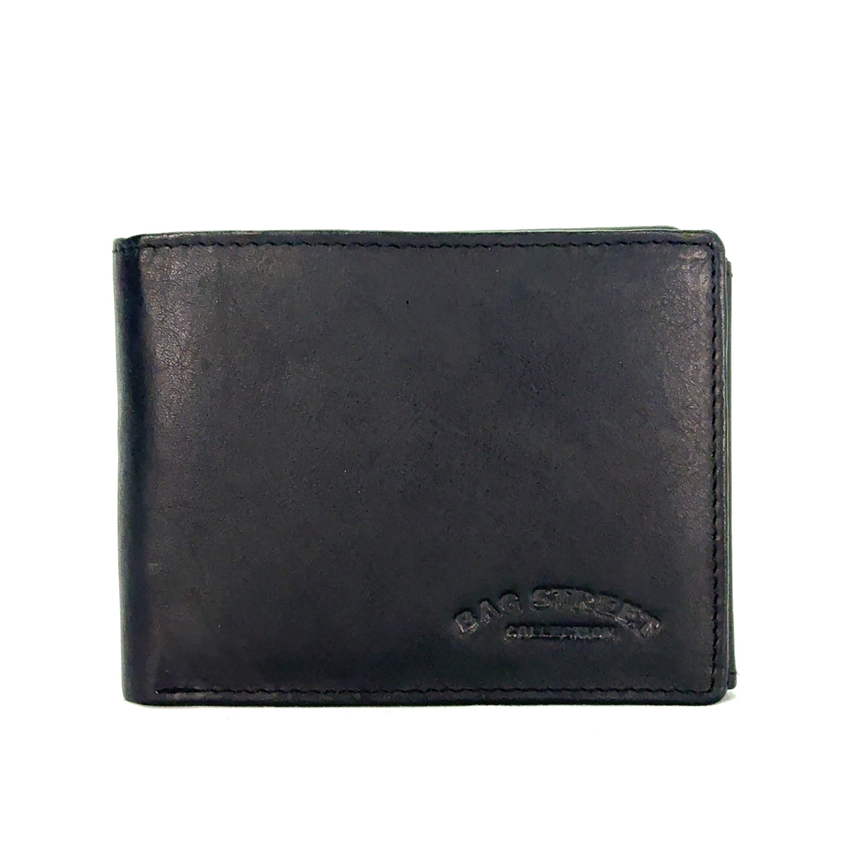 Portofel barbati Rawhide , piele naturala , Negru