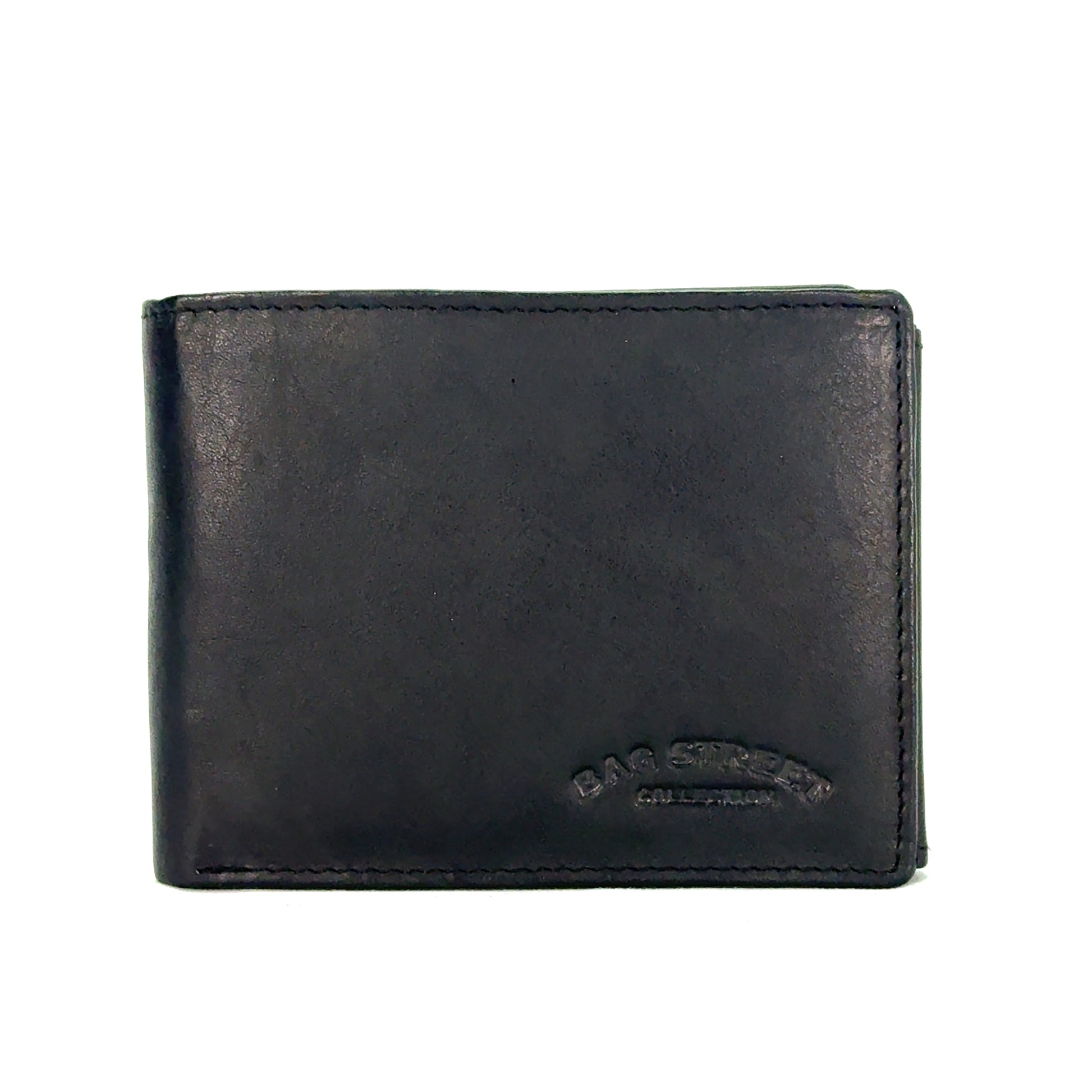 Portofel barbati Rawhide , piele naturala , Negru