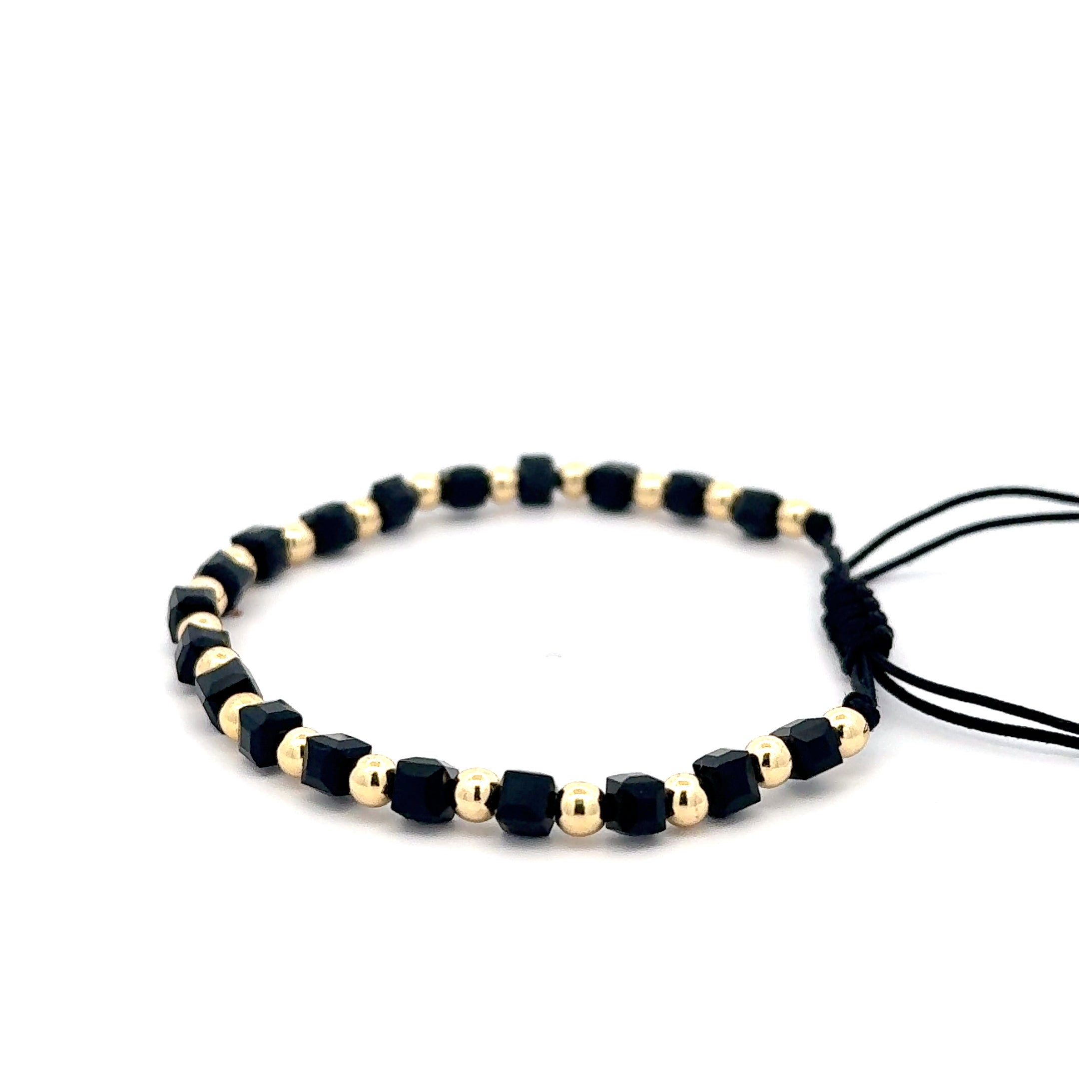 Brătară Grace Beads , placată cu aur 18 k