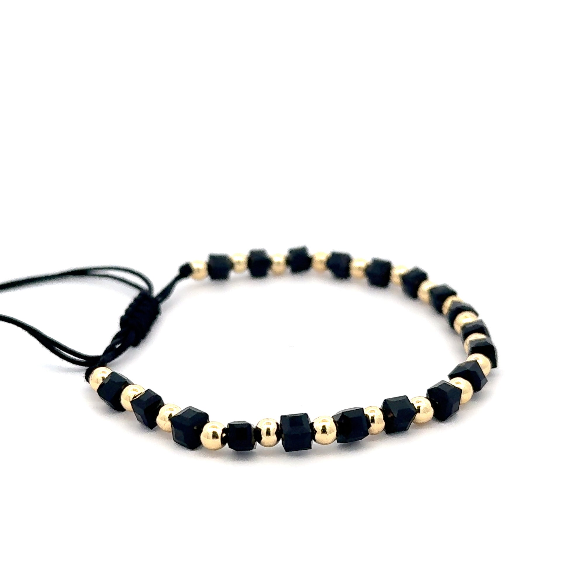 Brătară Grace Beads , placată cu aur 18 k