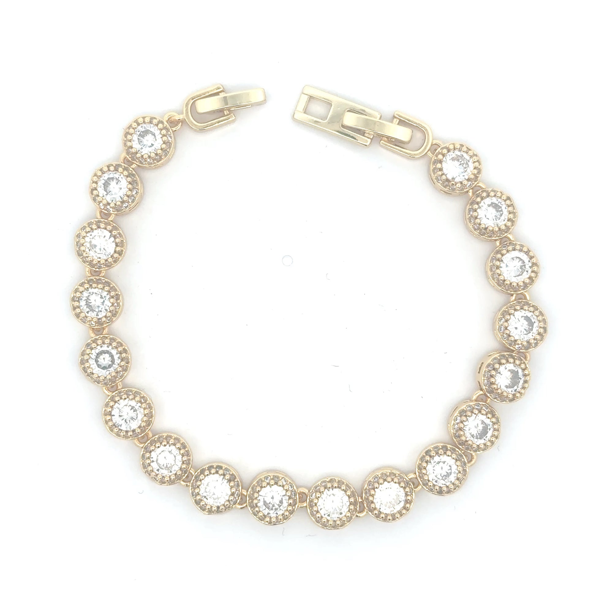 Set dama Fashion , placat cu rodiu + cristale zirconia