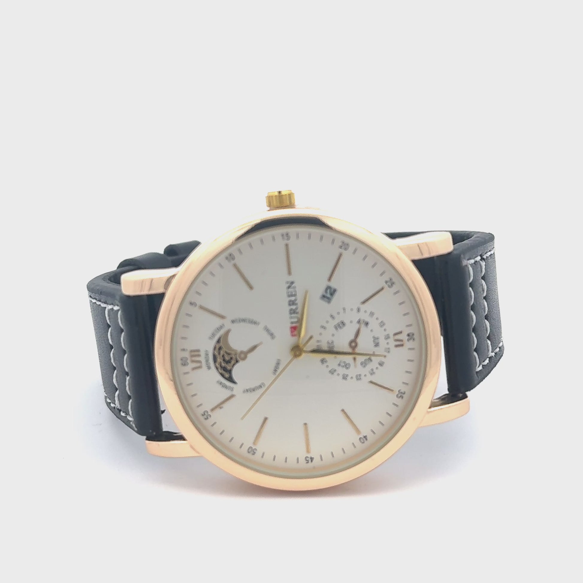 Ceas barbatesc Kurren Fashion Quartz , Otel inoxidabil