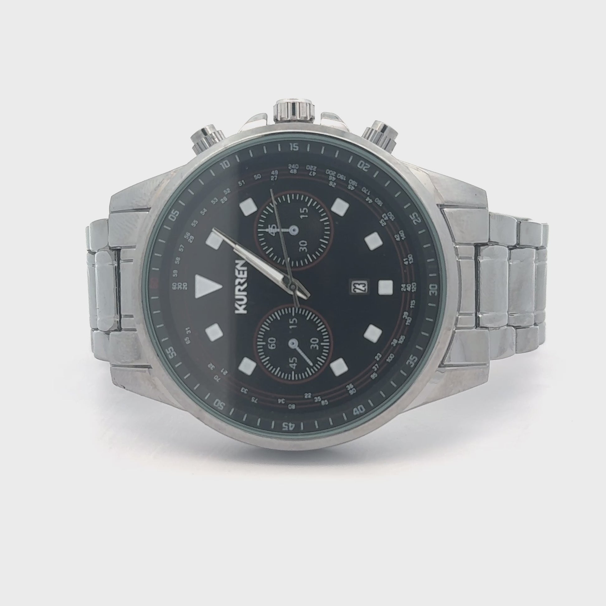 Ceas barbatesc Kurren Fashion Quartz , Otel inoxidabil