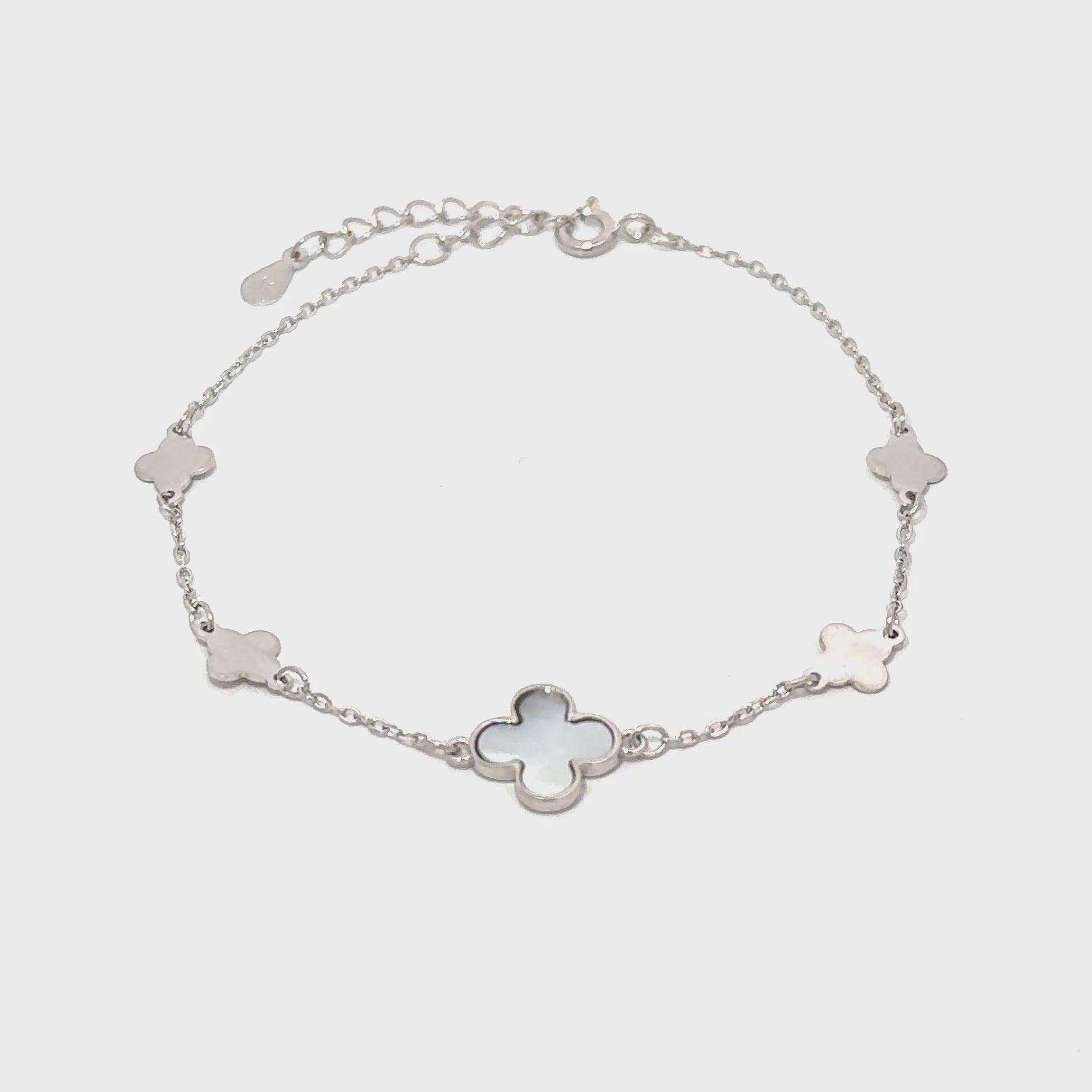 Bratara dama FLOARE SIDEF, argint