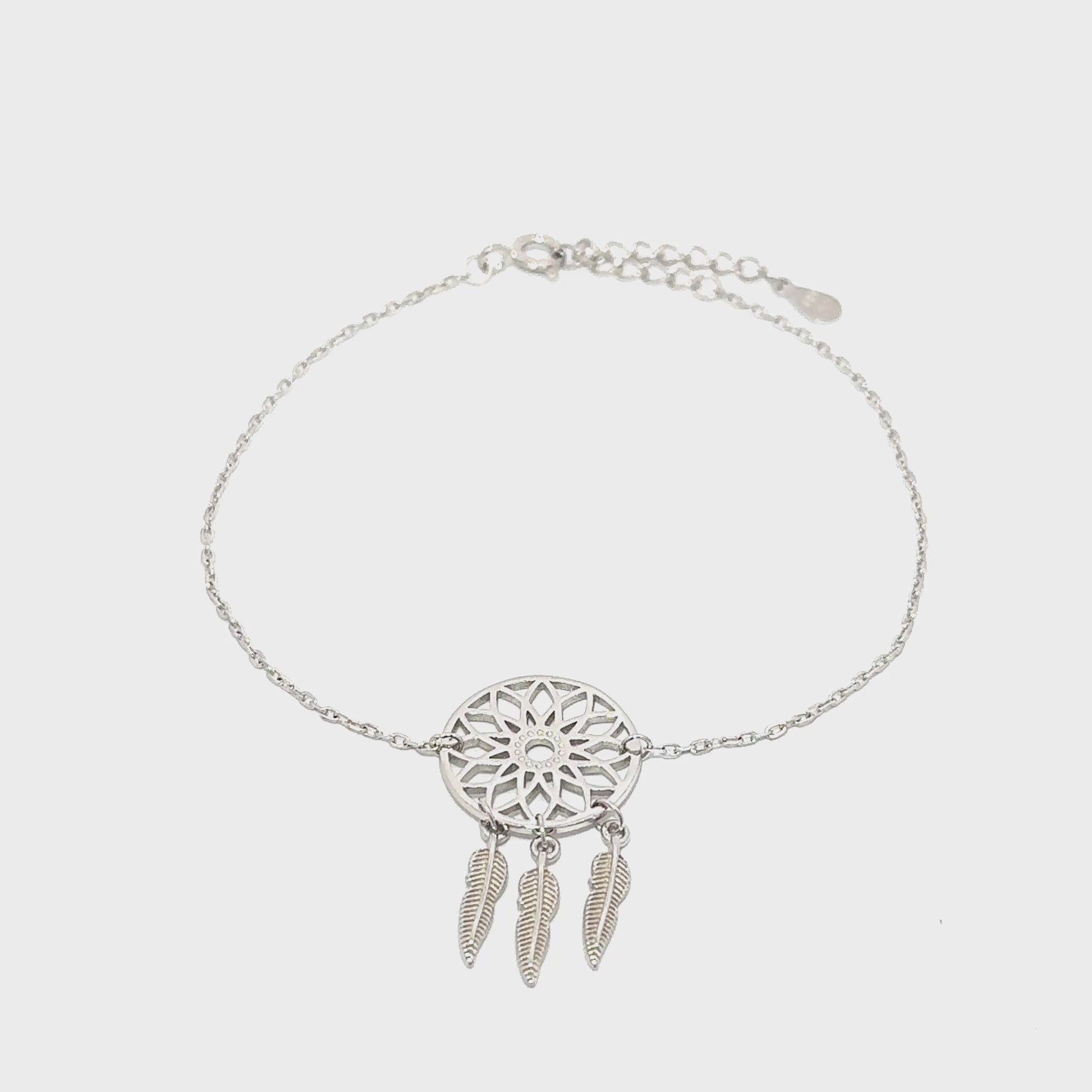 Brățară damă ”DREAM CATCHER”, argint