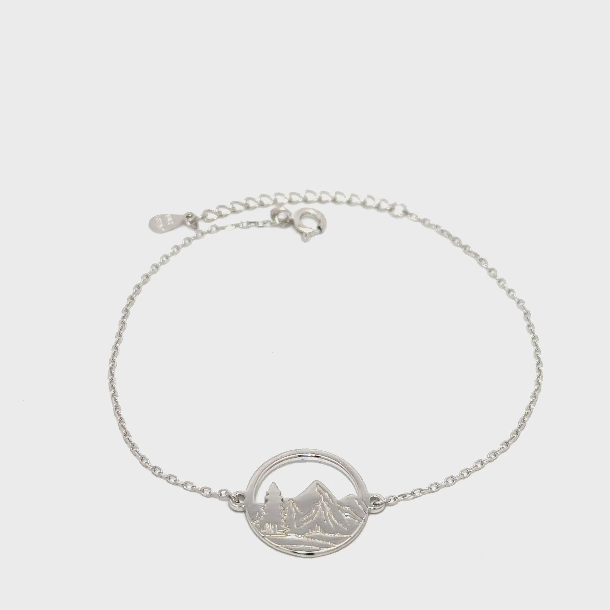 Brățară damă MUNȚI,argint