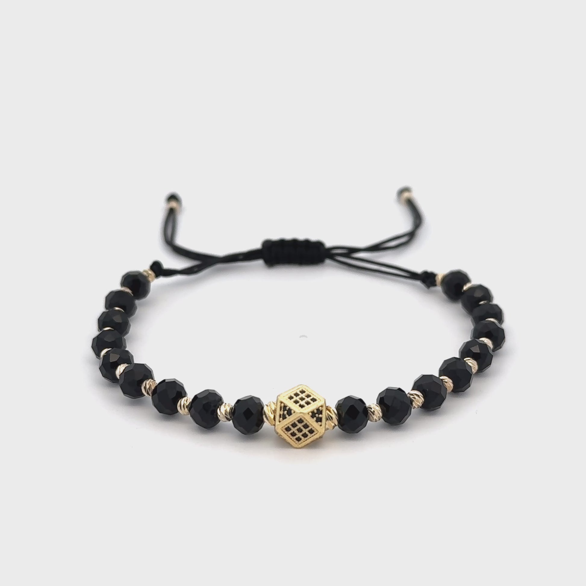 Brătară Atlas , placată cu aur 18 k