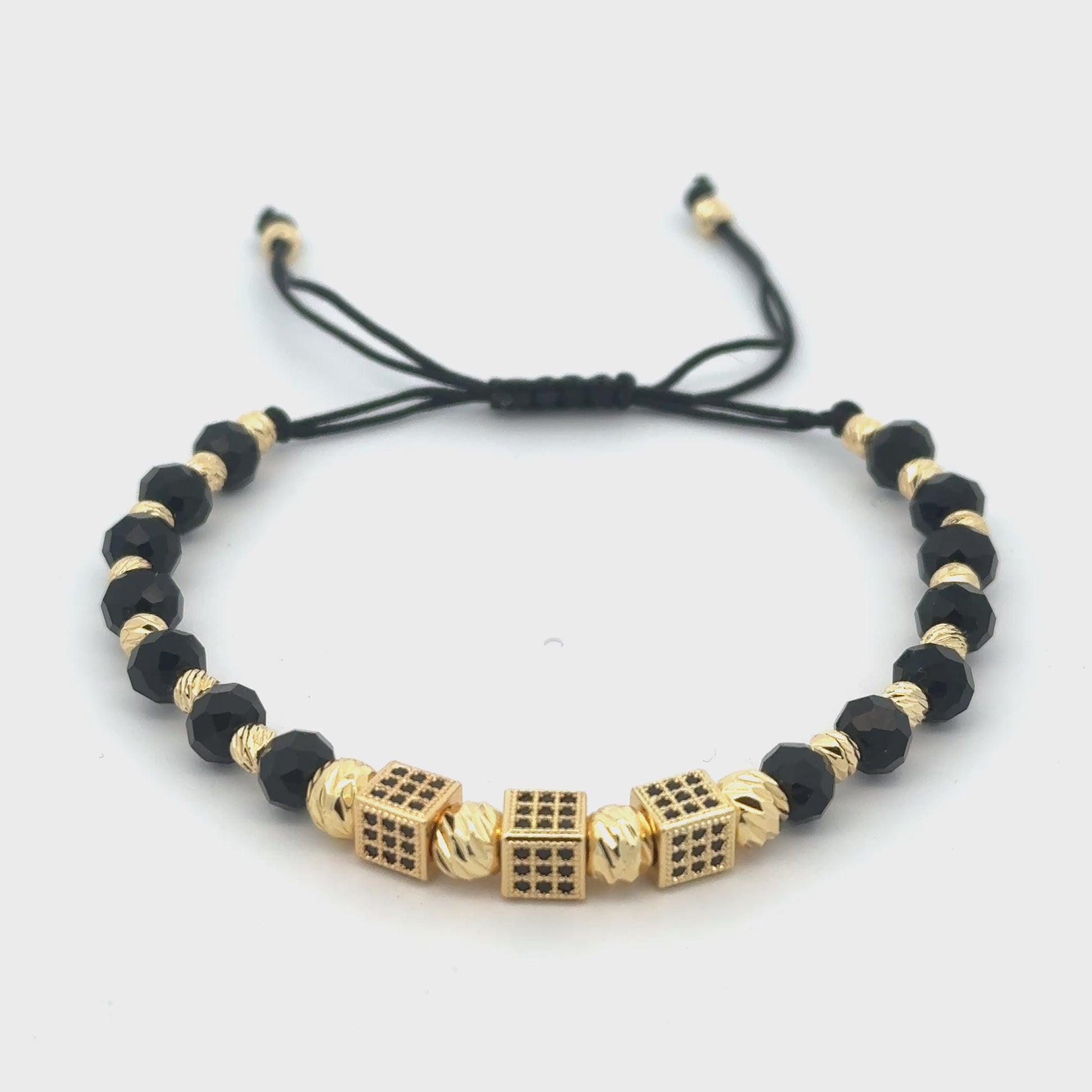 Brătară Karma , placată cu aur 18 k