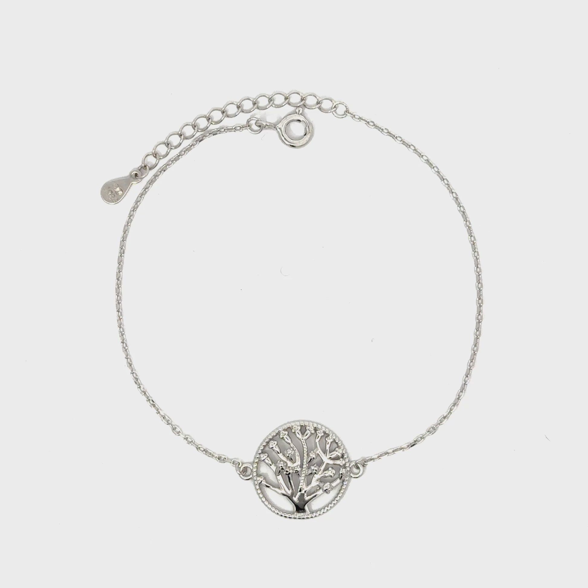 Brățară damă COPAC, argint rodiat