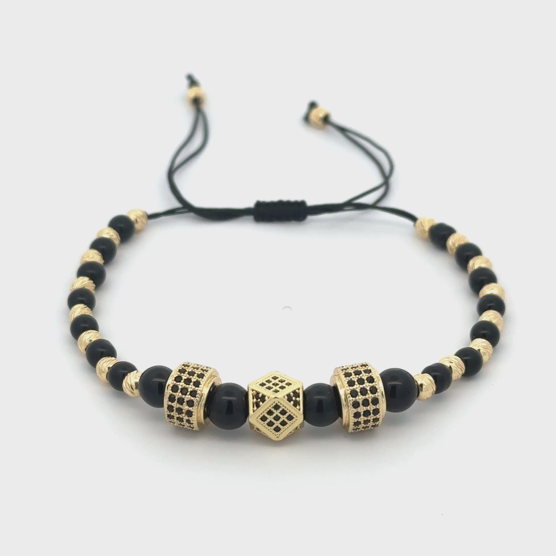 Brătară Vibe , placată cu aur 18 k