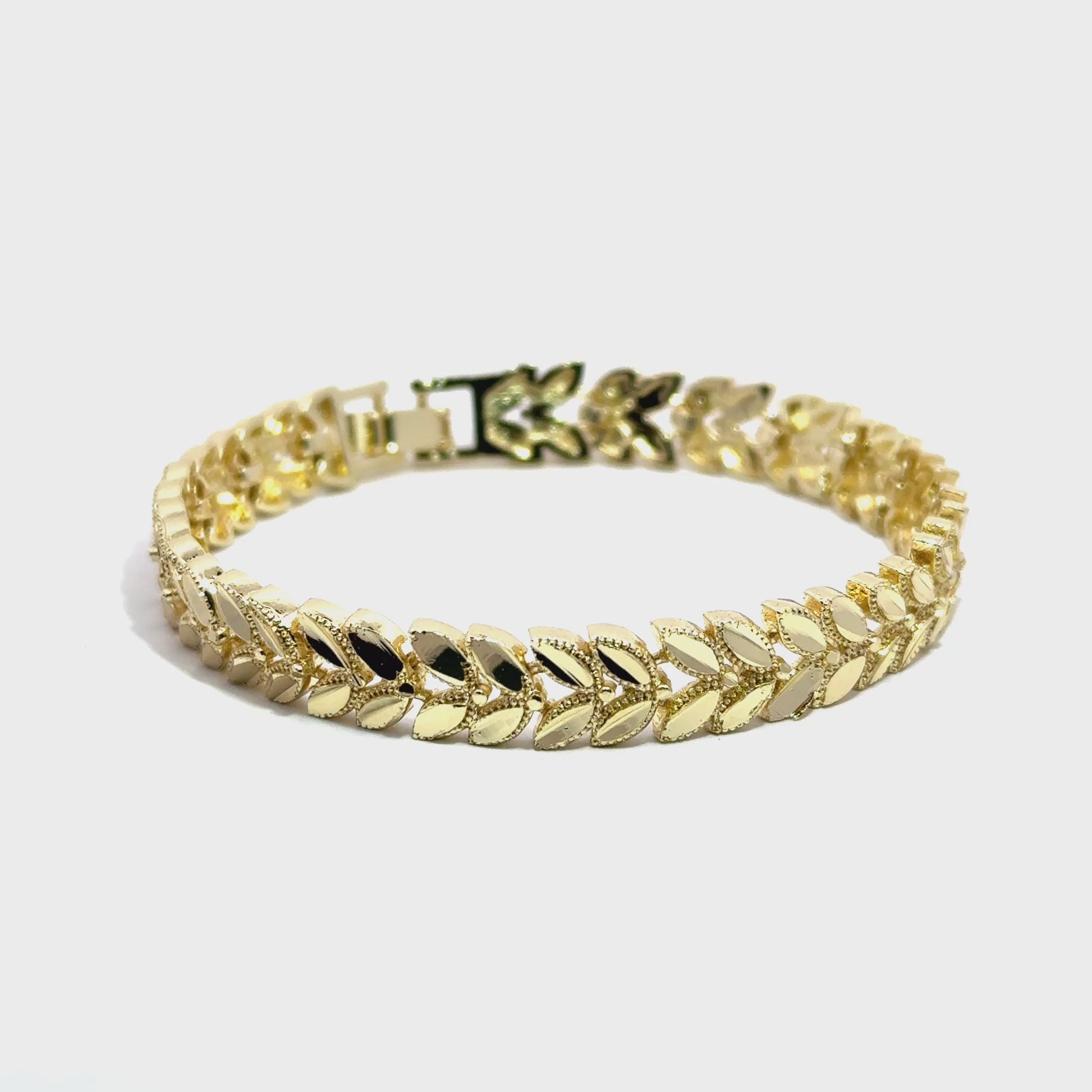 Brățară damă SPIC, placată cu Aur