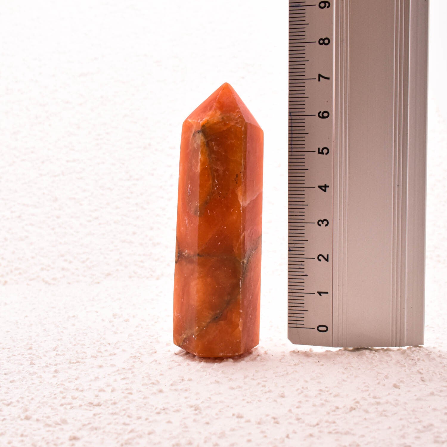 Obelisc din calcit orange